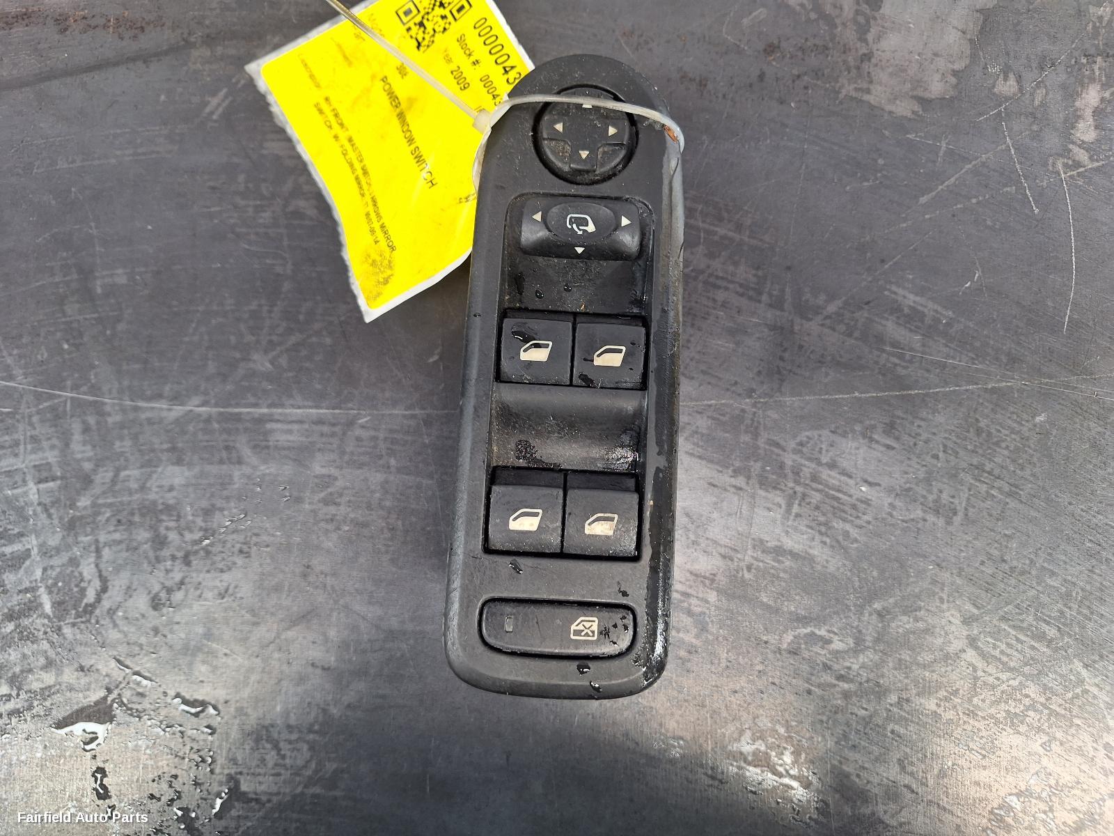 2007-2014 Peugeot 308 Pwr Dr Wind Switch