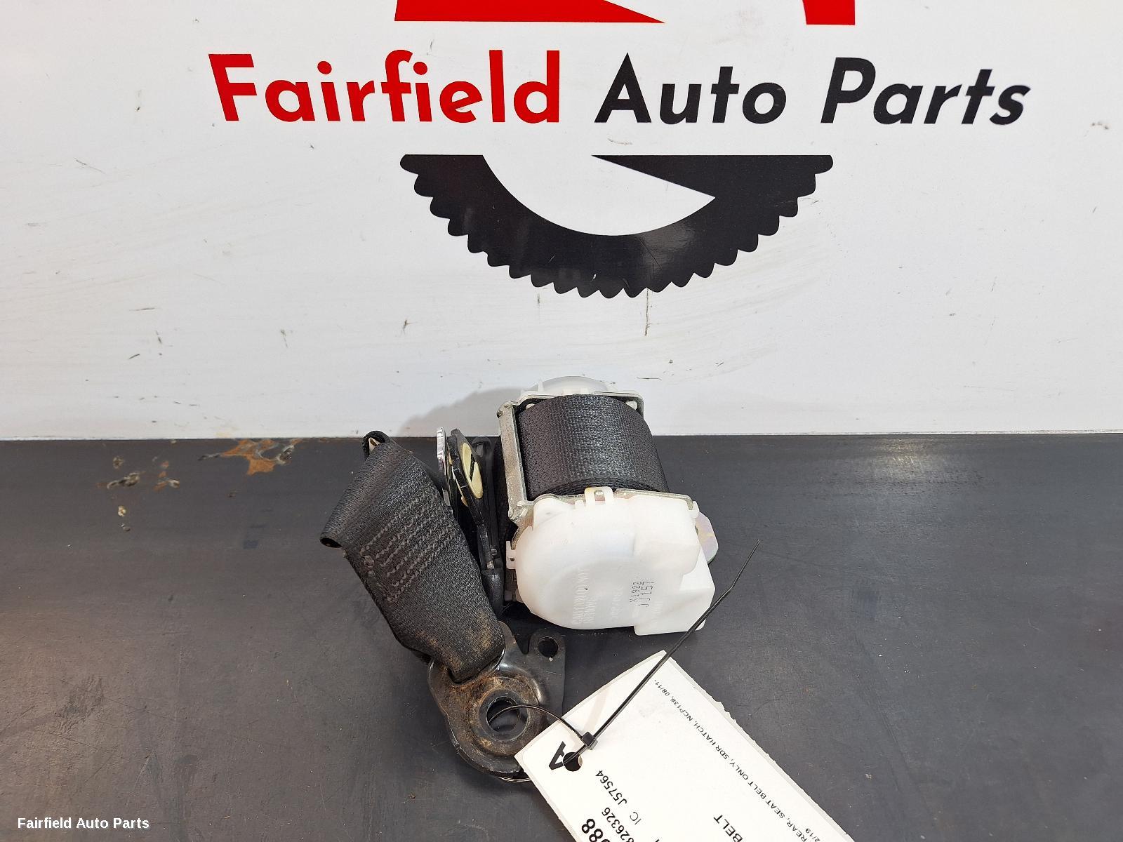 2011-2019 Toyota Yaris Seatbelt Stalk
