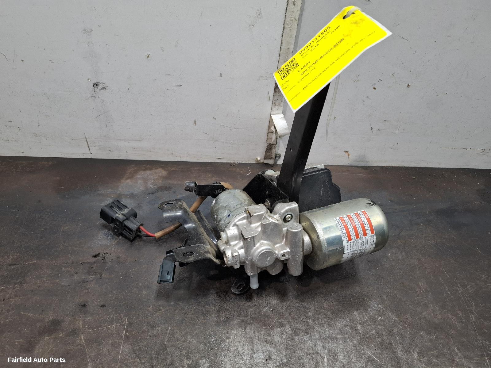 2017-2024 Toyota Camry Abs Pump Modulator