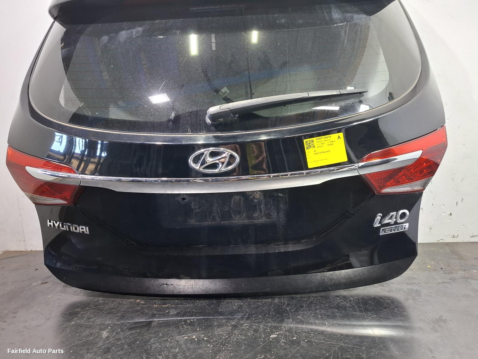 2011-2019 Hyundai I40 Bootlid Tailgate