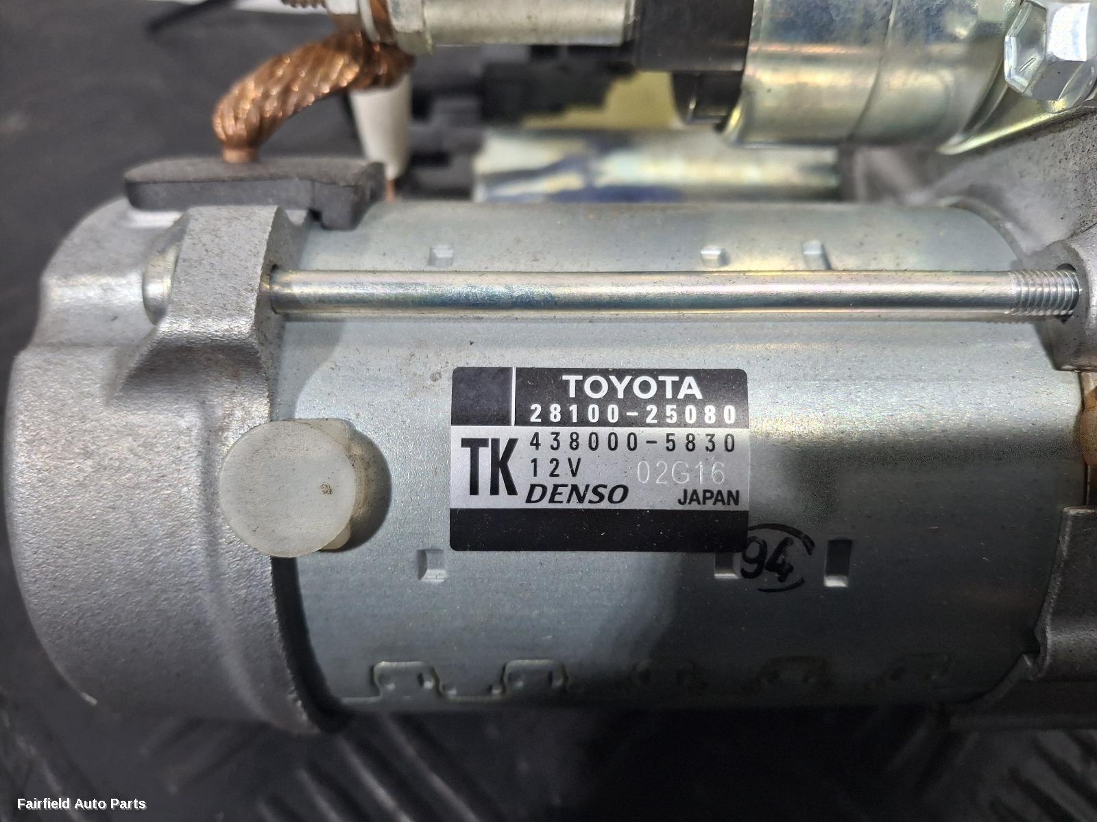 2018-2023 Lexus Ux Starter