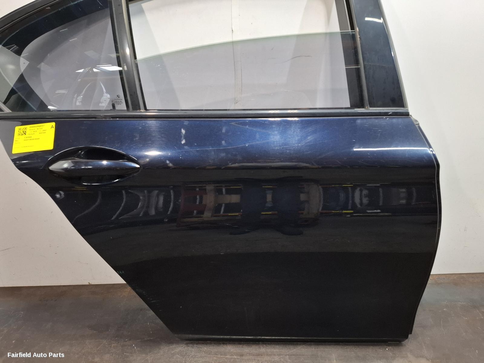 2010-2017 Bmw 5 Series Right Rear Door Sliding