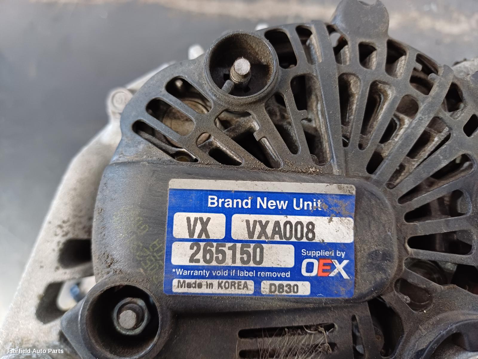2011-2015 Kia Optima Alternator