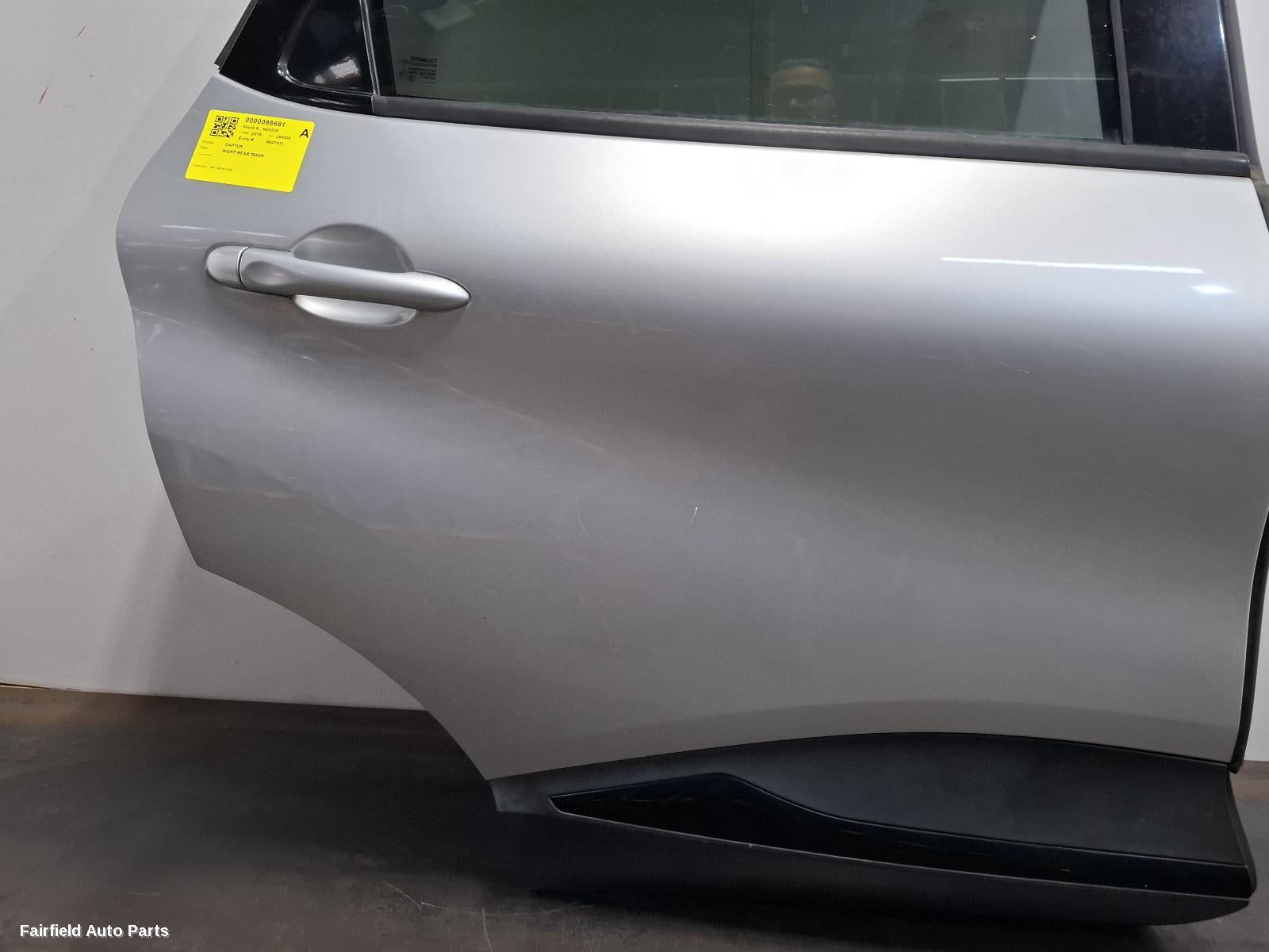 2014-2020 Renault Captur Right Rear Door Sliding
