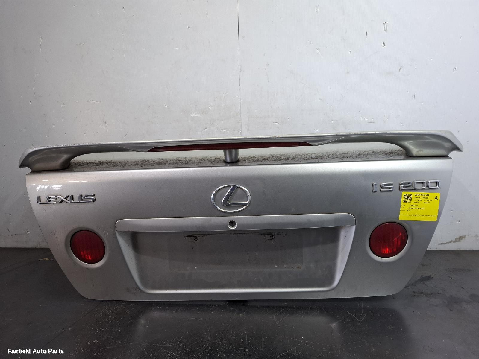 1998-2005 Lexus Is200/is300 Bootlid Tailgate