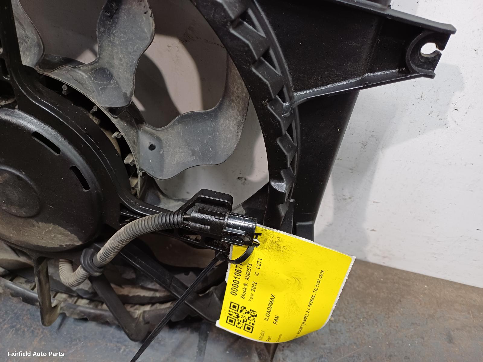 2007-2018 Hyundai Iload/imax Fan