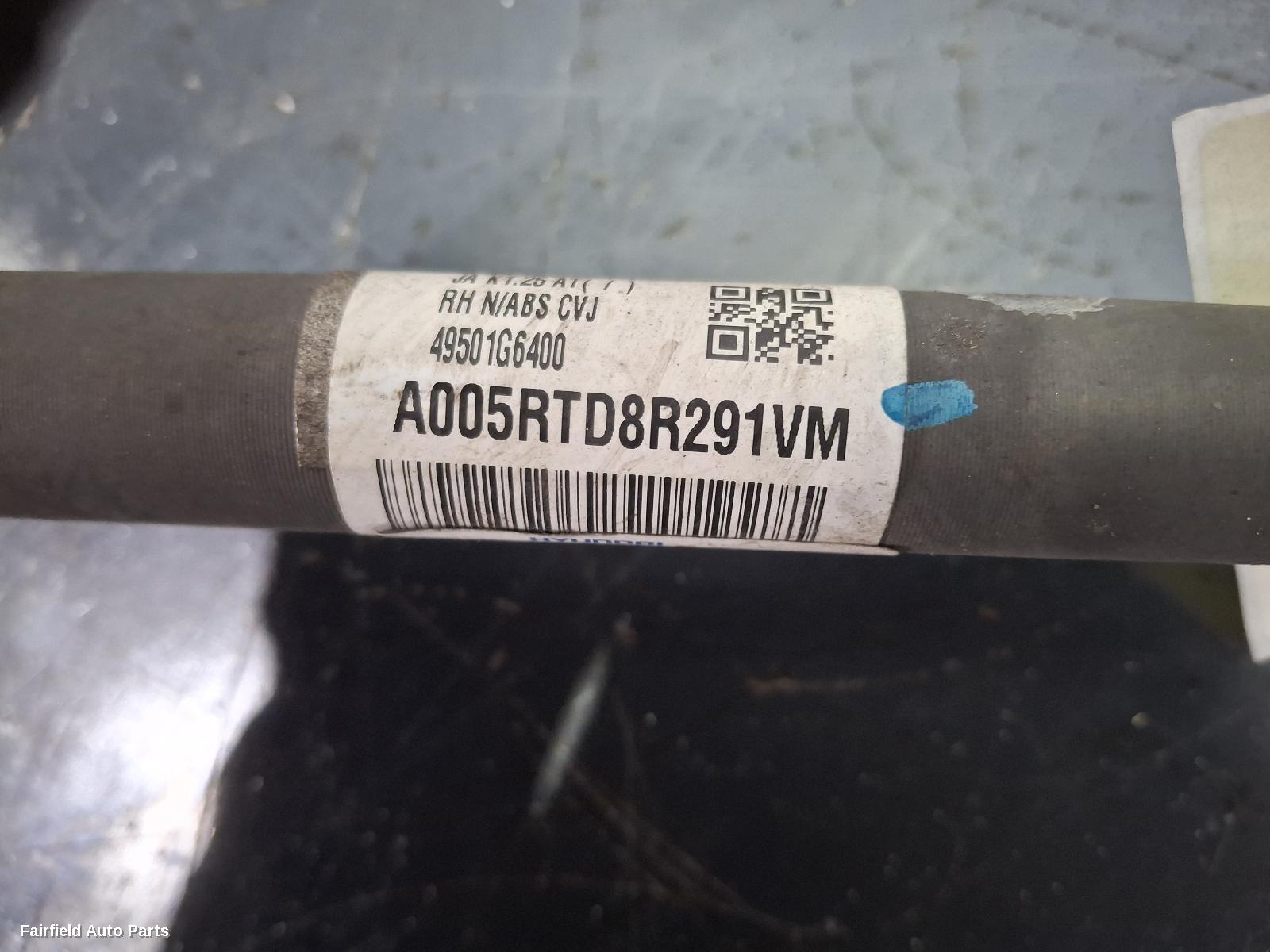 2017-2025 Kia Picanto Right Driveshaft