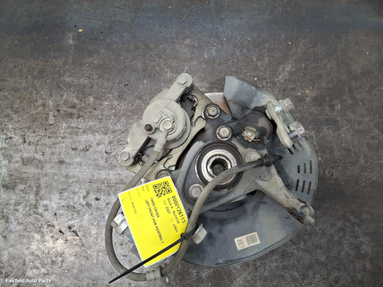 2020-2026 Toyota Yaris Cross Left Front Hub Assembly