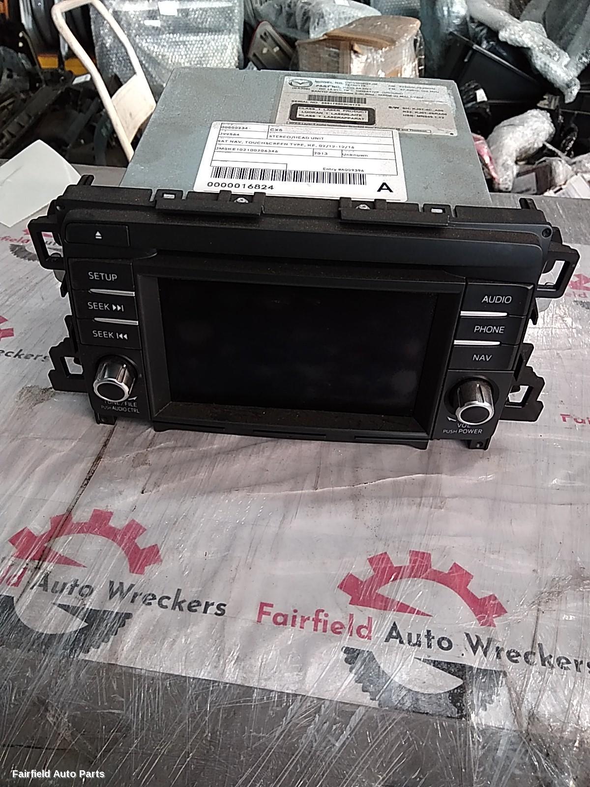 2012-2014 Mazda Cx5 Radio Cd Dvd Sat Tv