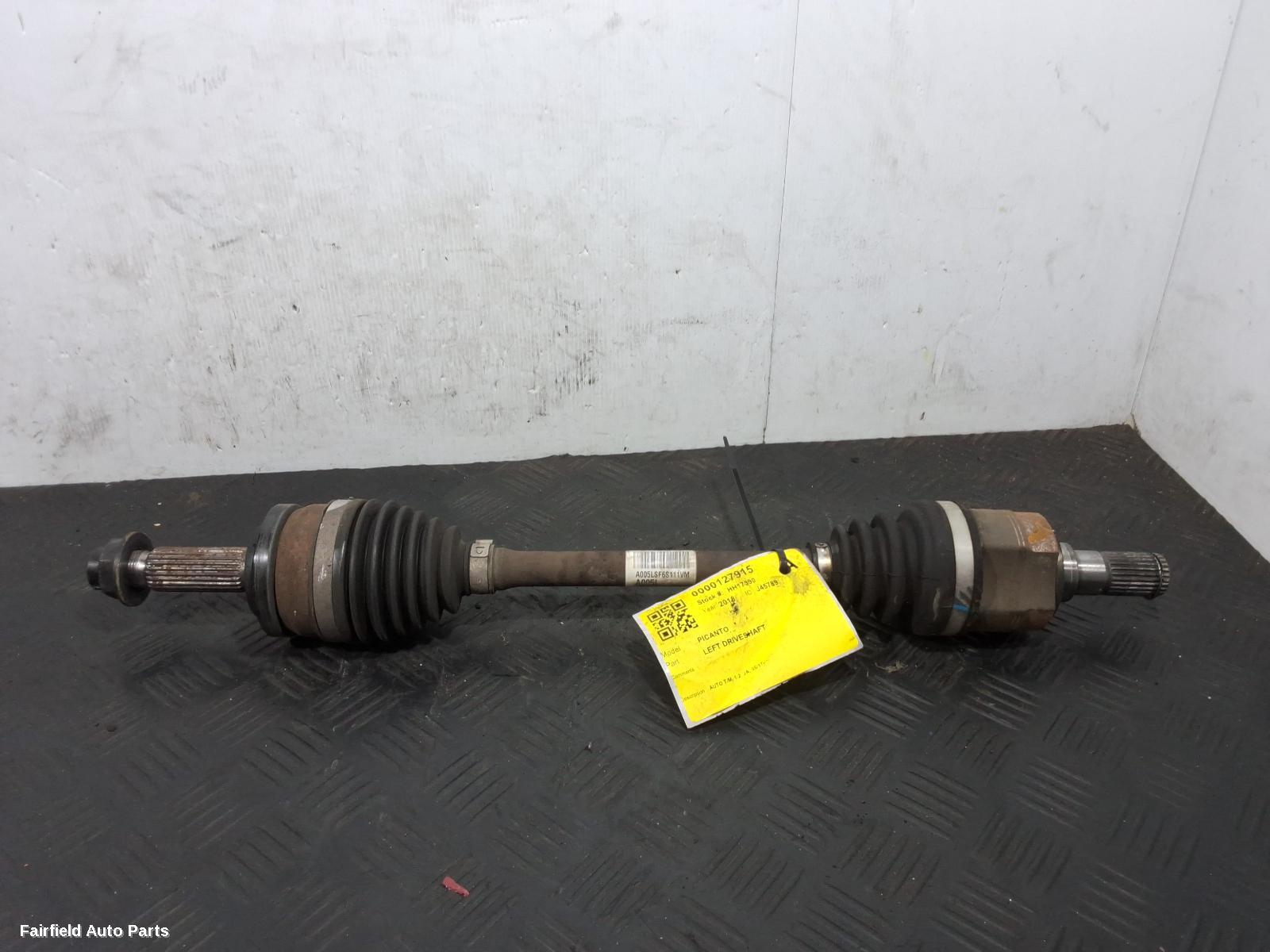2017-2025 Kia Picanto Left Driveshaft