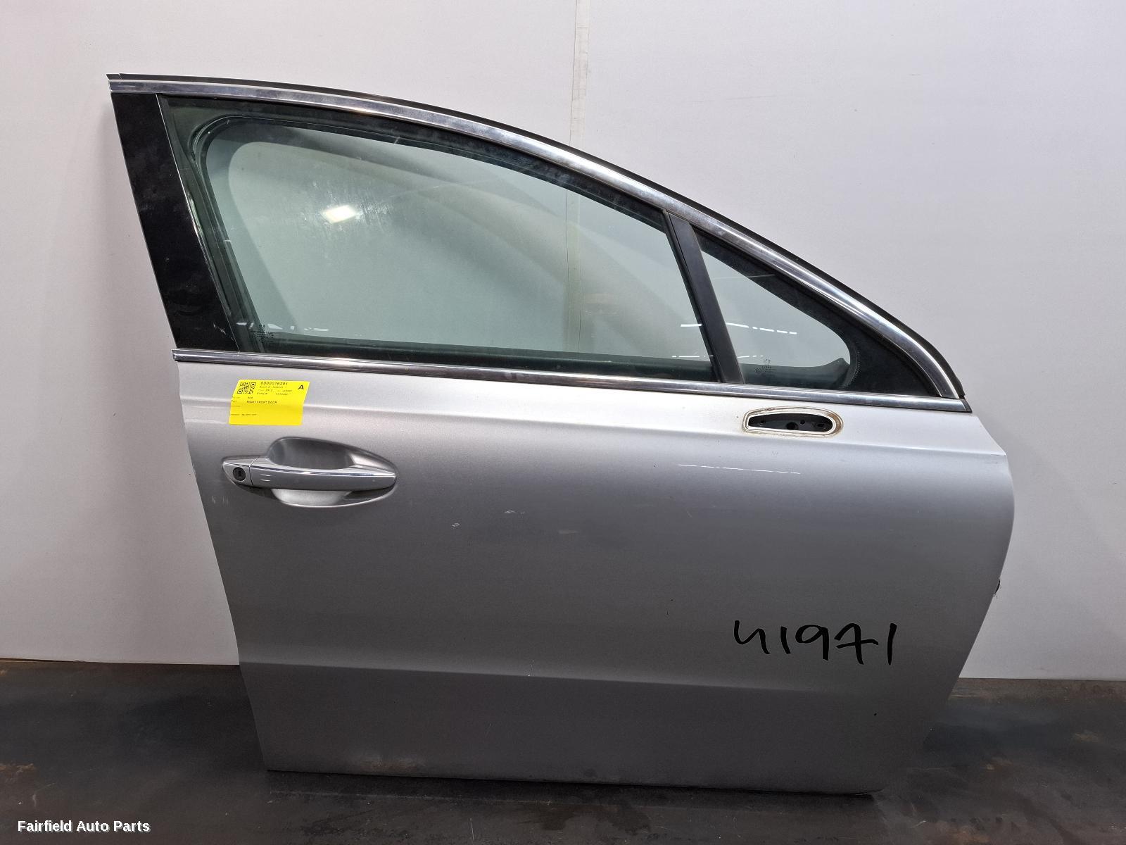 2011-2017 Peugeot 508 Right Front Door