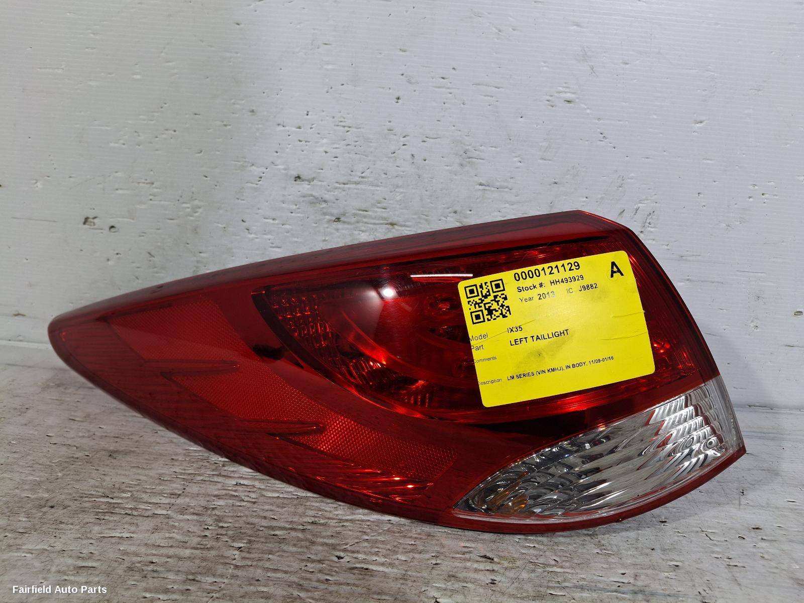 2009-2016 Hyundai Ix35 Left Taillight