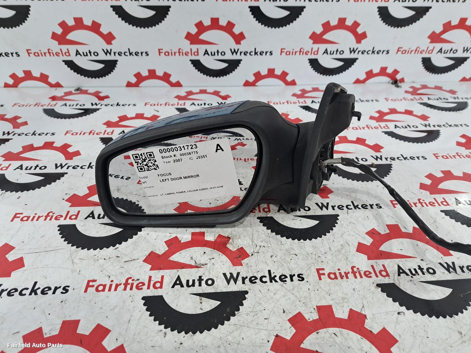 2007-2008 Ford Focus Left Door Mirror