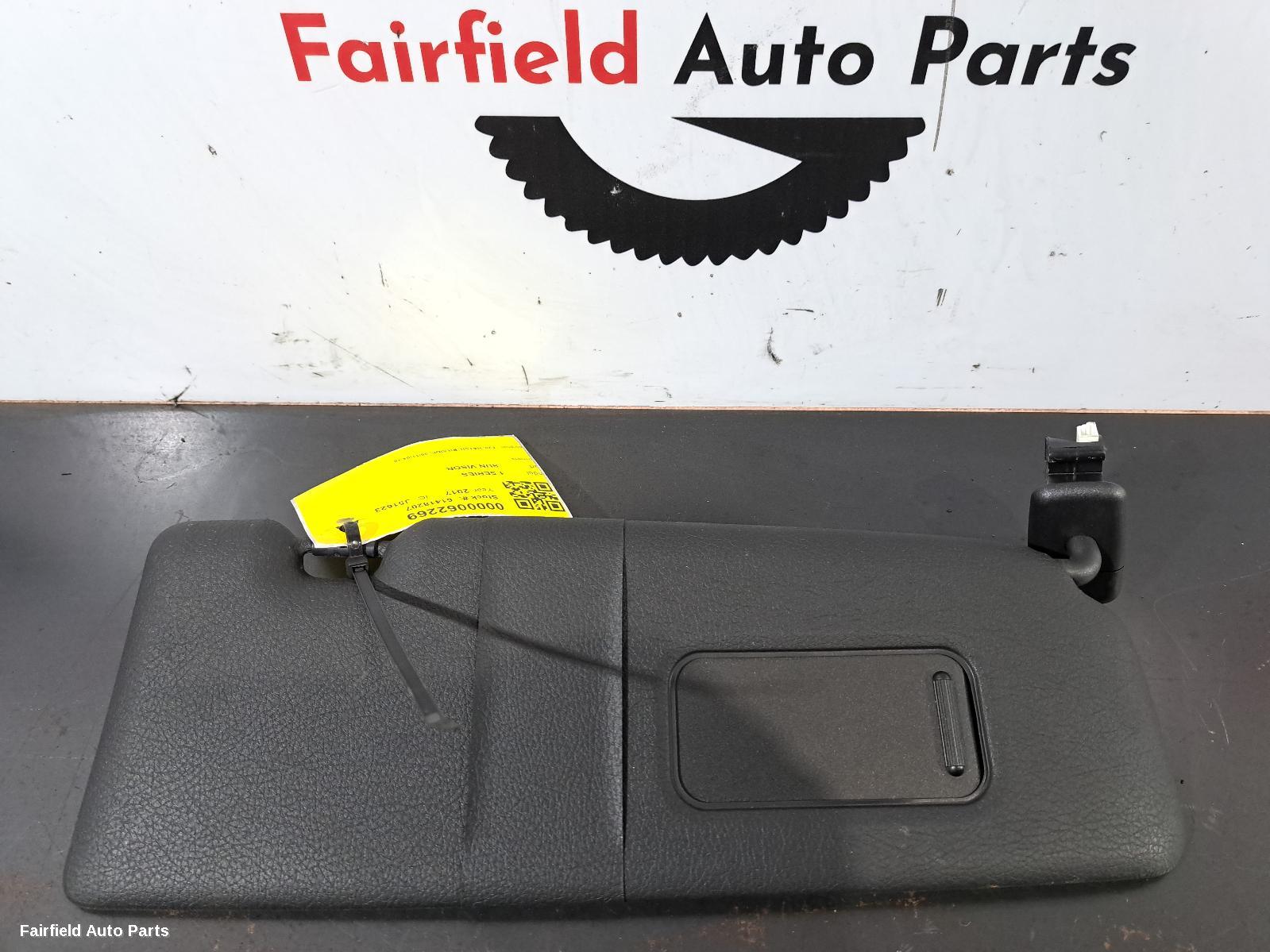 2011-2019 Bmw 1 Series Sunvisor