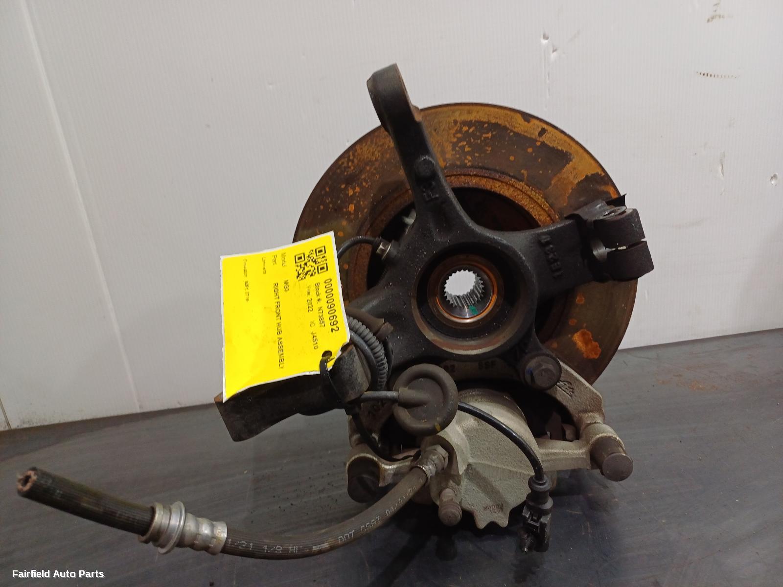 2016-2024 Mg Mg3 Right Front Hub Assembly