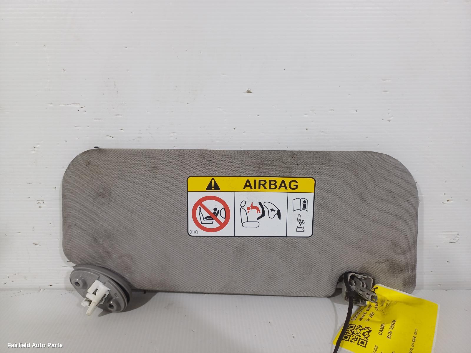 2017-2024 Toyota Camry Sunvisor