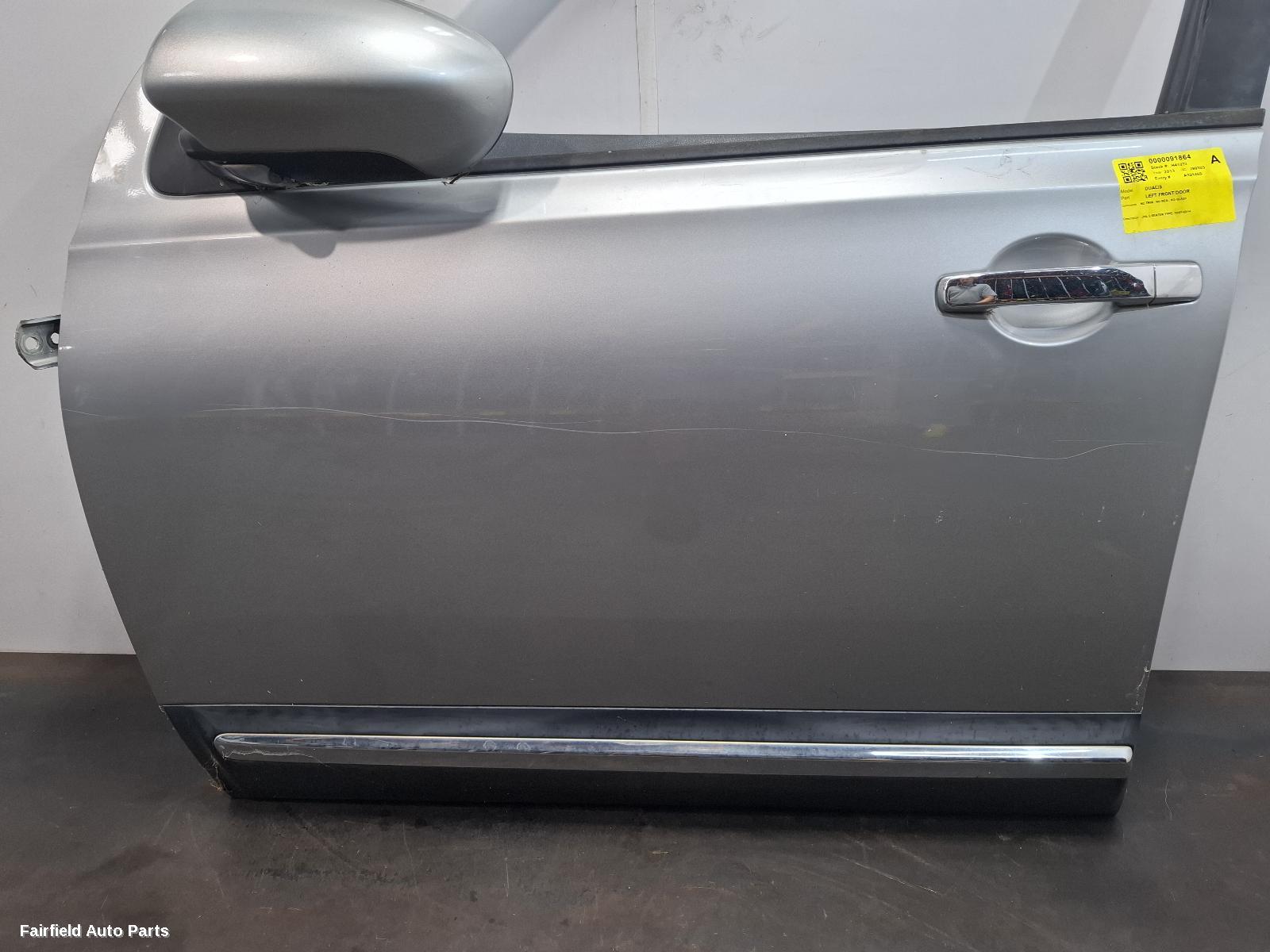 2007-2014 Nissan Dualis Left Front Door