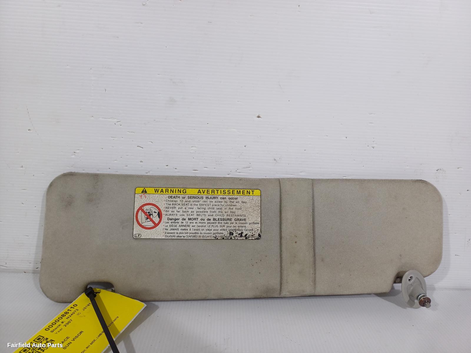 2005-2019 Toyota Hiace Sunvisor