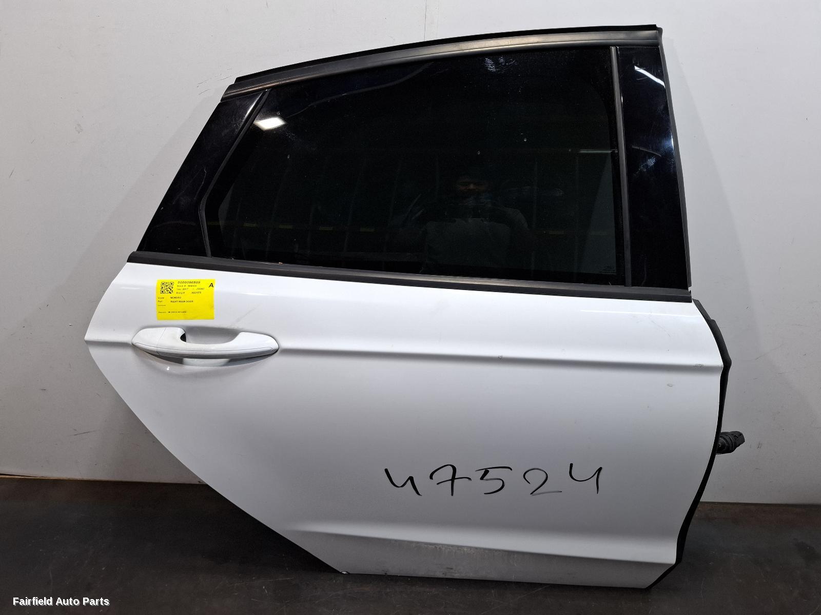 2014-2020 Ford Mondeo Right Rear Door Sliding