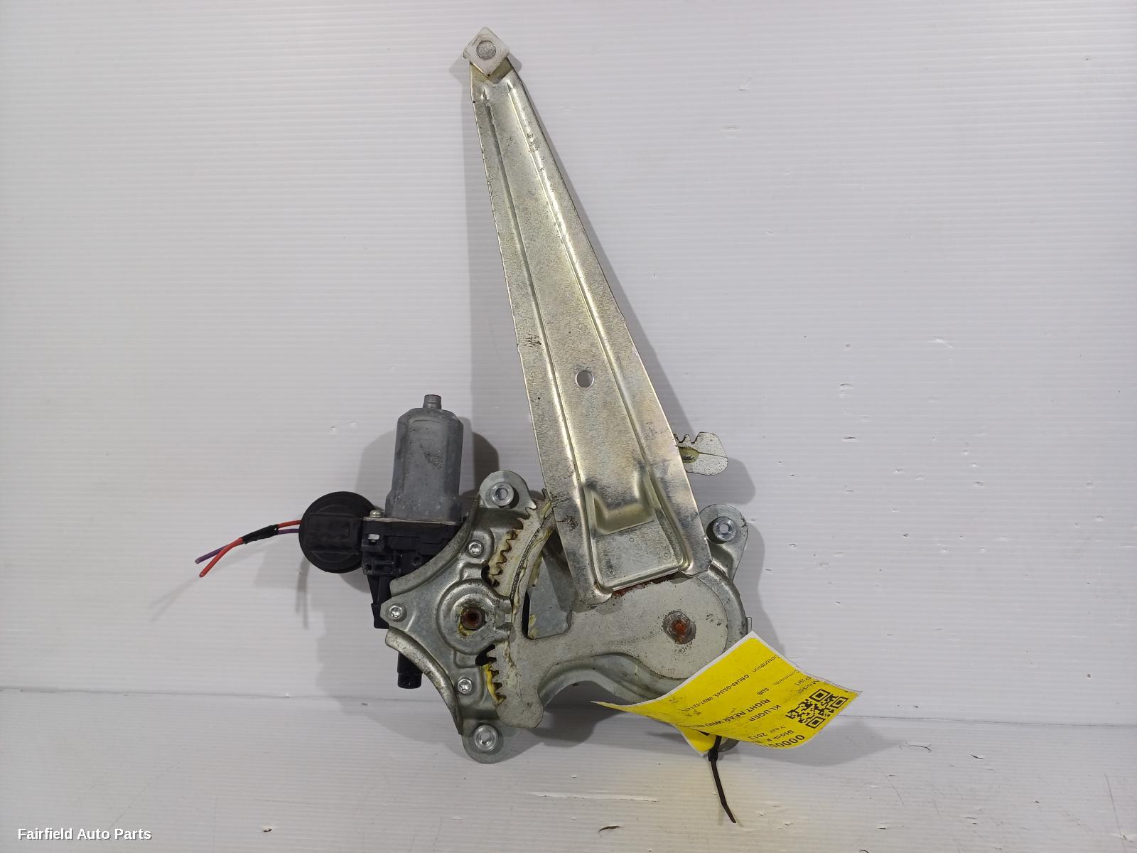 2007-2014 Toyota Kluger Right Rear Wnd Reg Motor