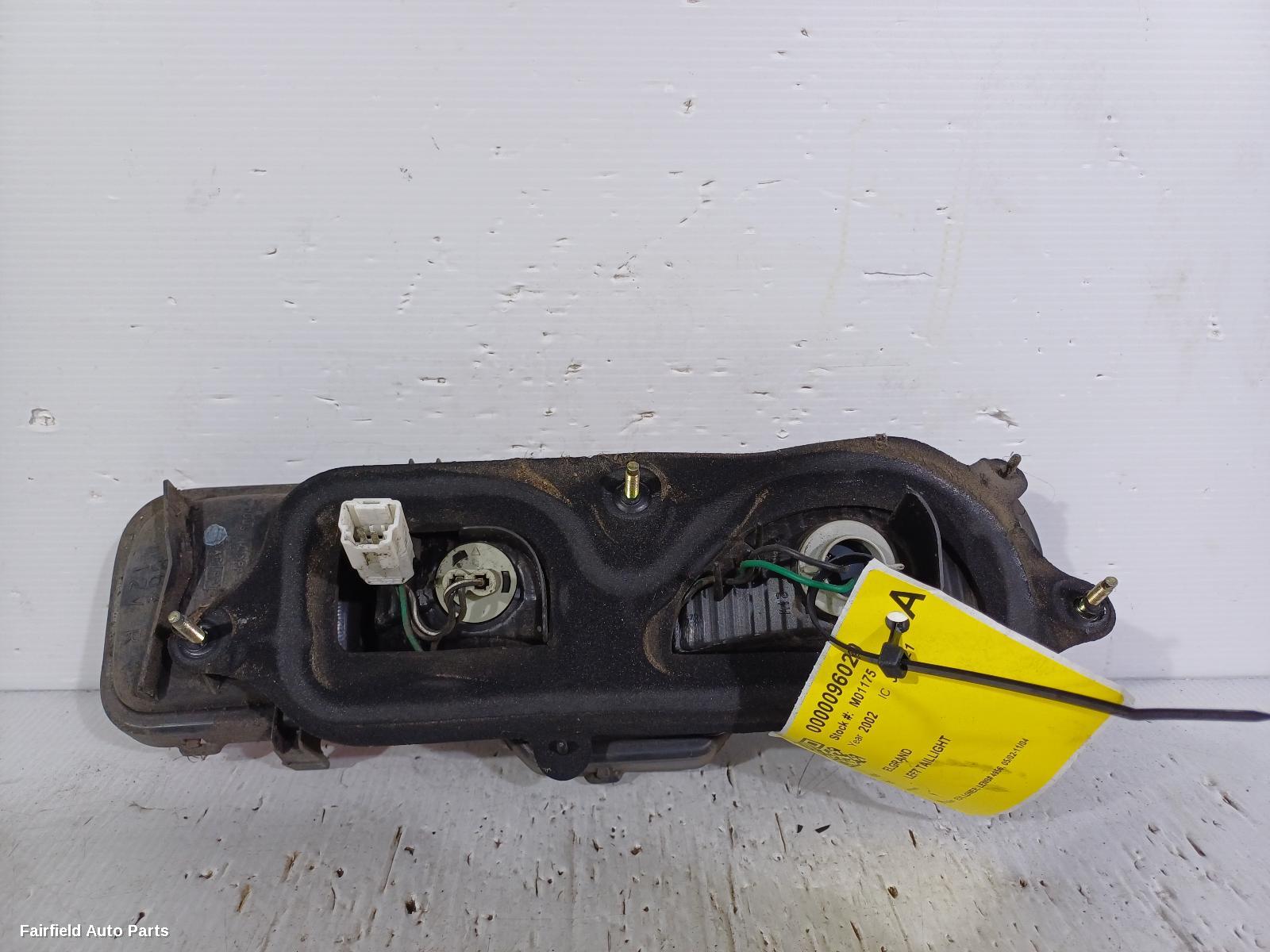 2002-2004 Nissan Elgrand Left Taillight
