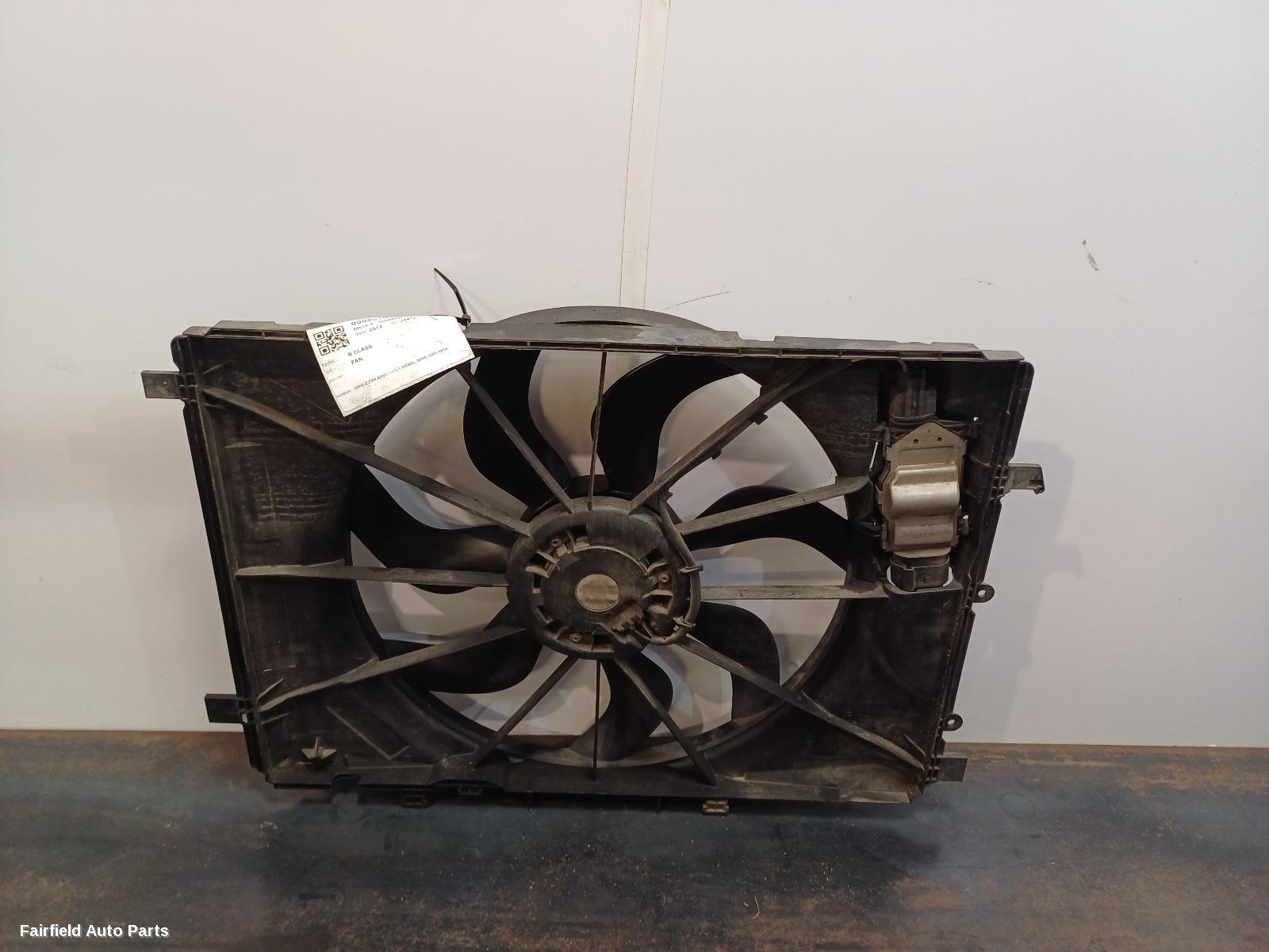 2011-2019 Mercedes B Class Fan