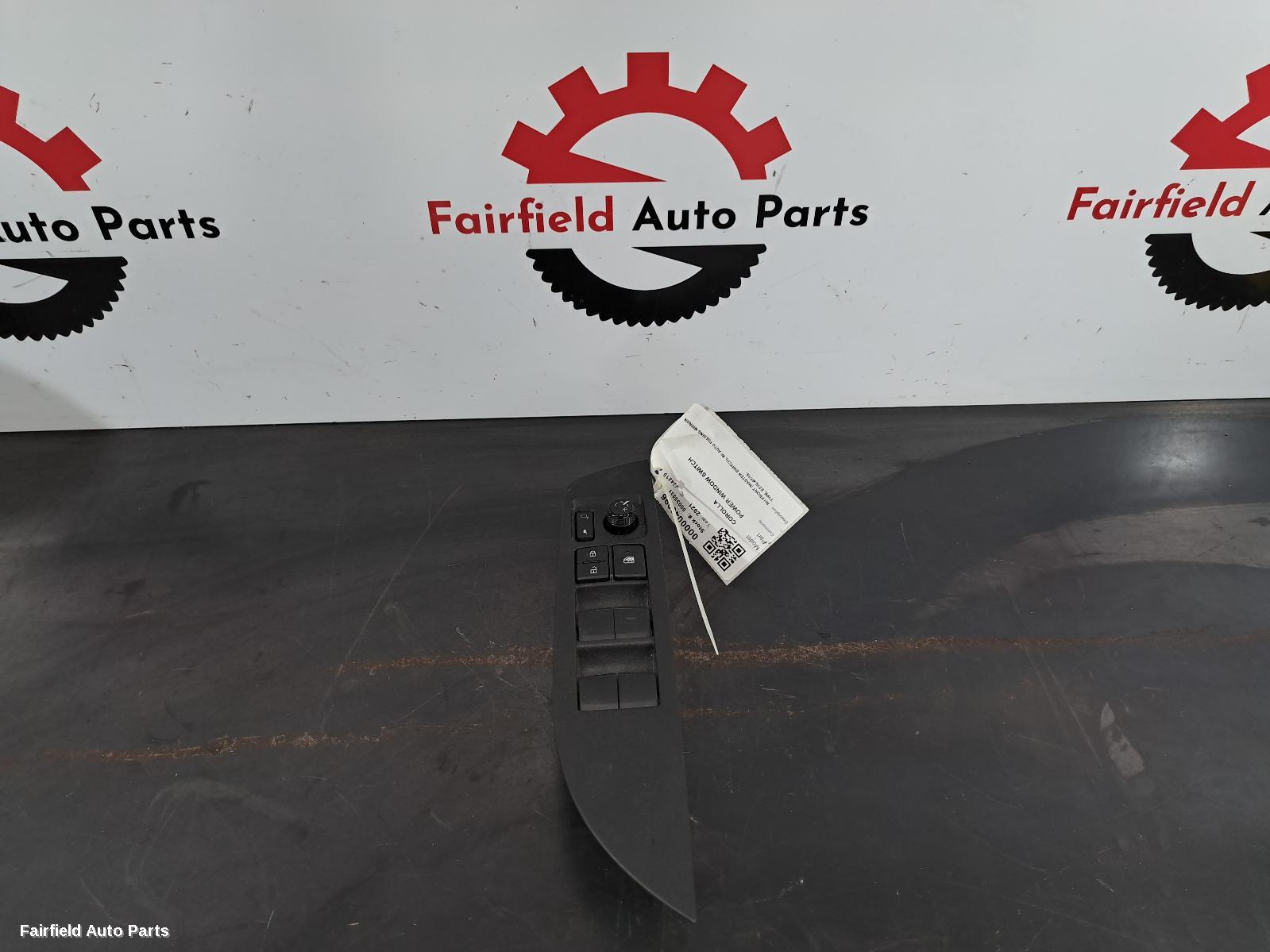 2018-2024 Toyota Corolla Pwr Dr Wind Switch
