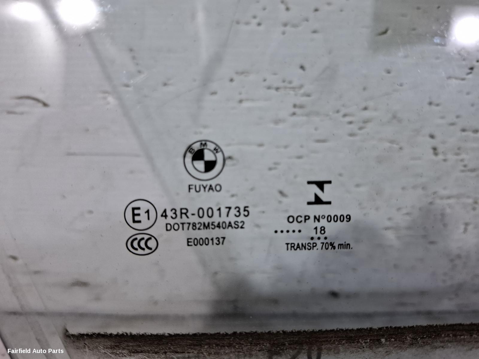 2011-2019 Bmw 1 Series Right Front Door Window