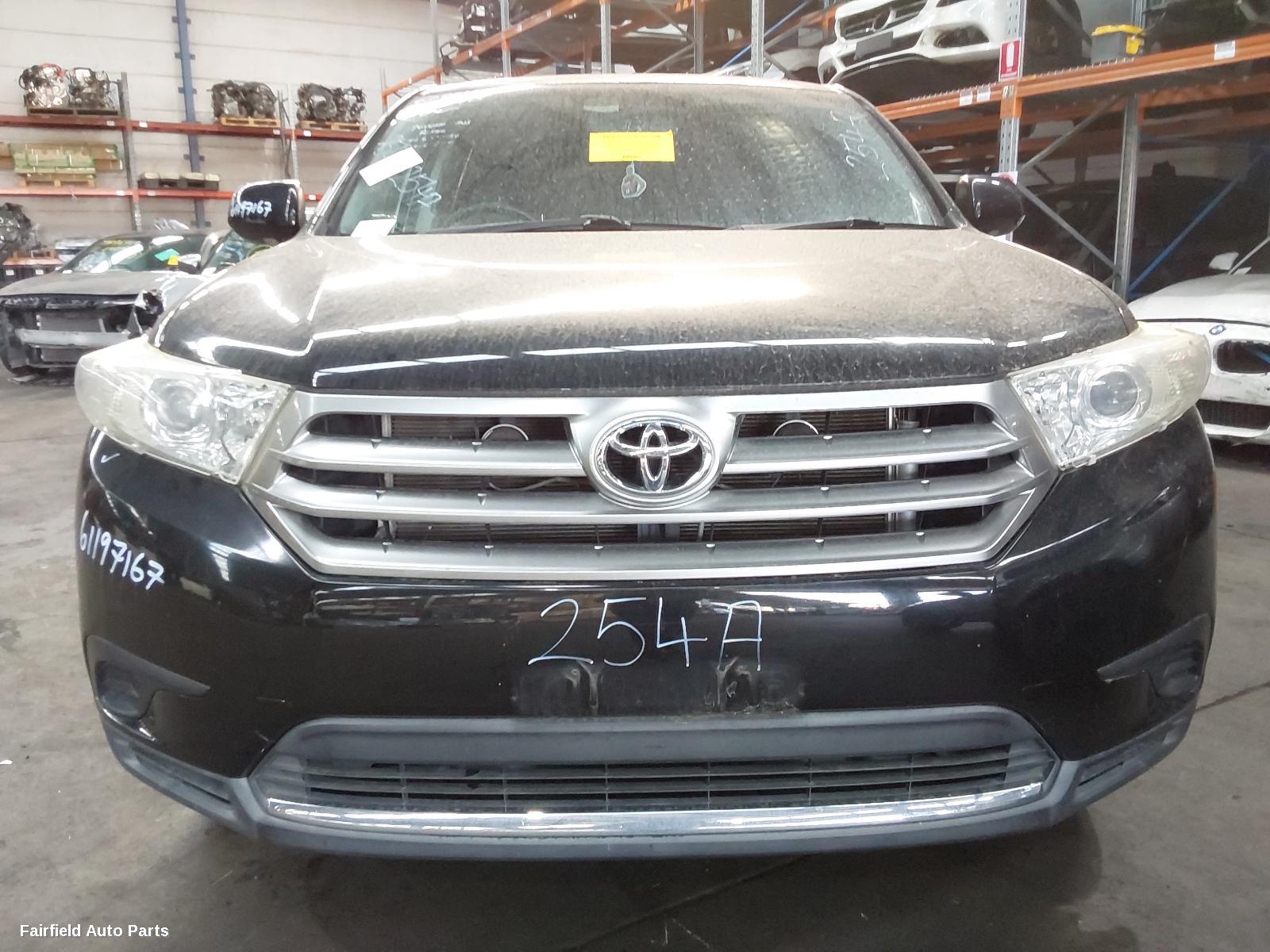 2013 Toyota Kluger Sunvisor