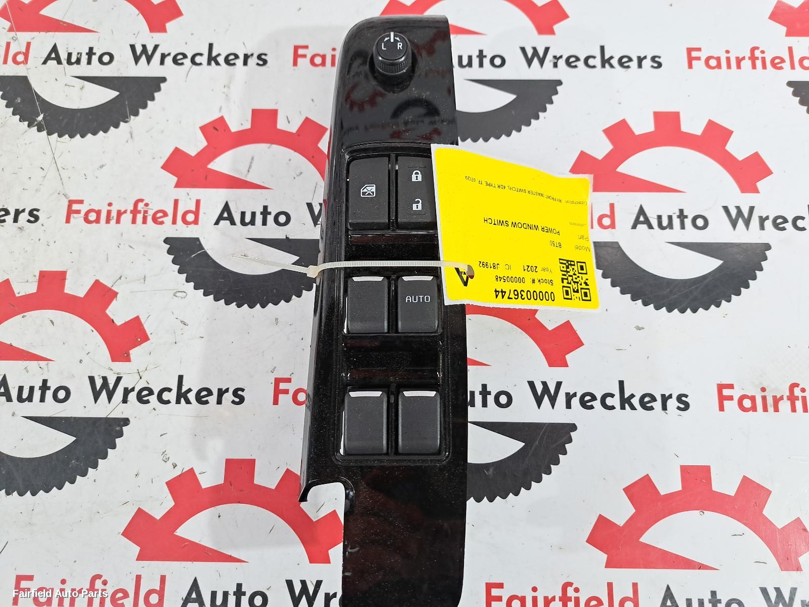 2020-2022 Mazda Bt50 Pwr Dr Wind Switch