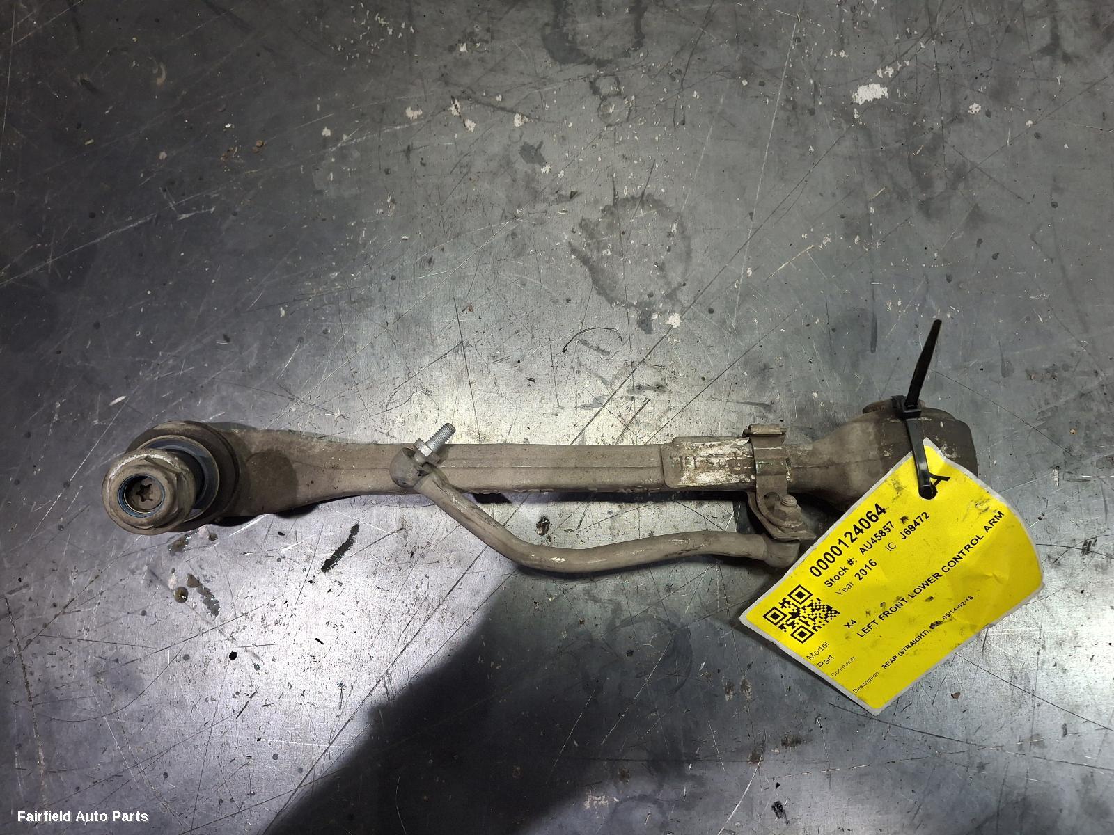 2014-2018 Bmw X4 Left Front Lower Control Arm