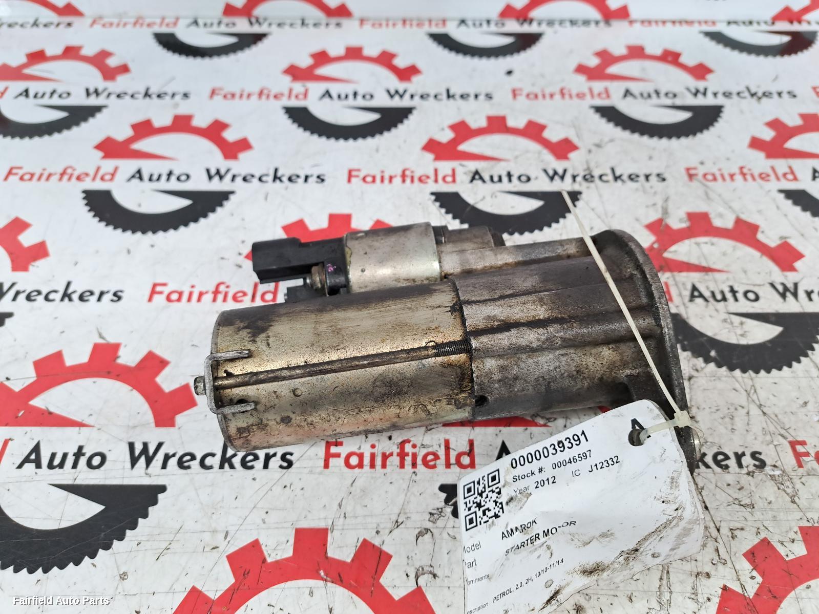 2010-2014 Volkswagen Amarok Starter