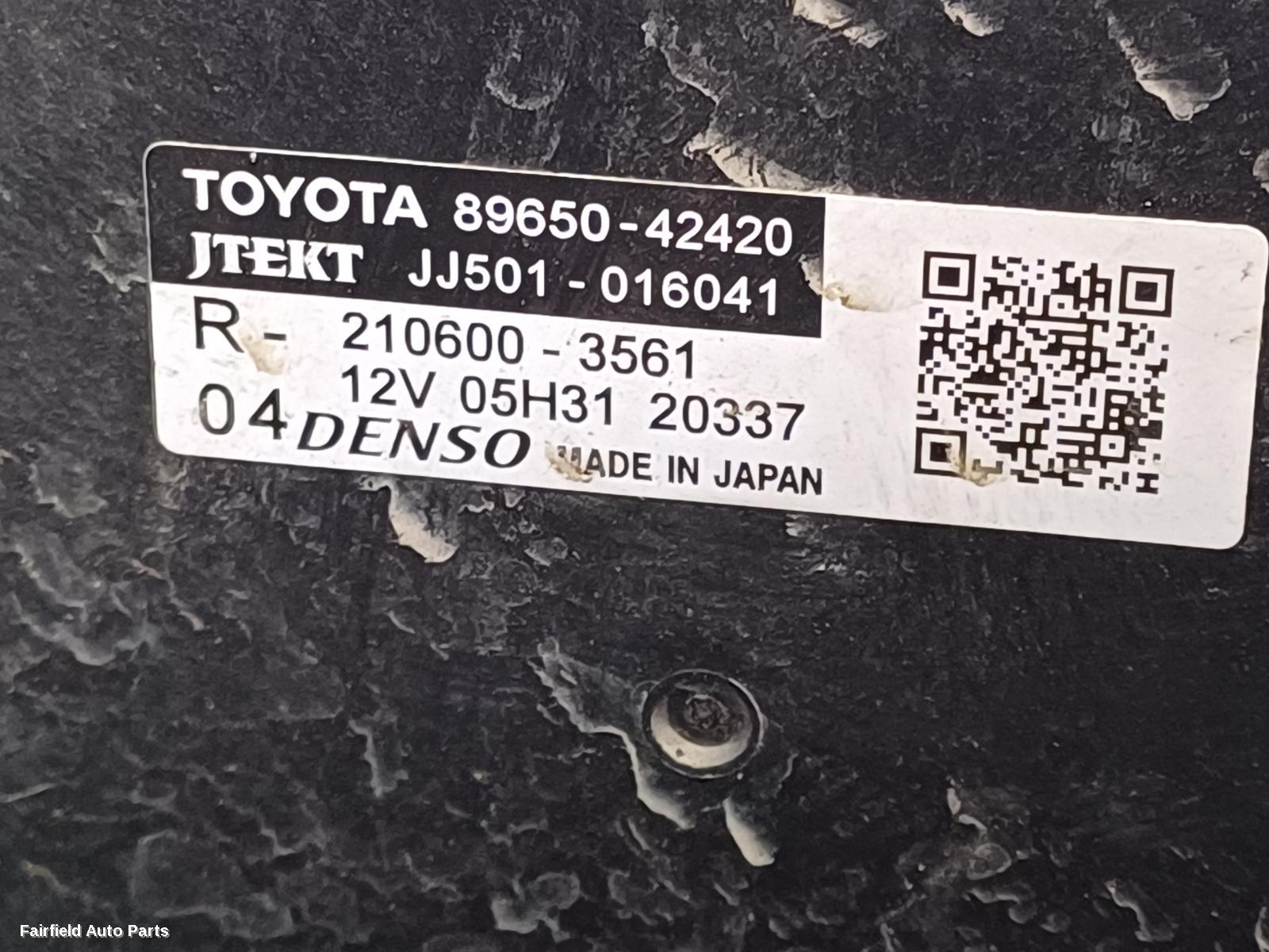 2018-2025 Toyota Rav4 Steering Box Rack