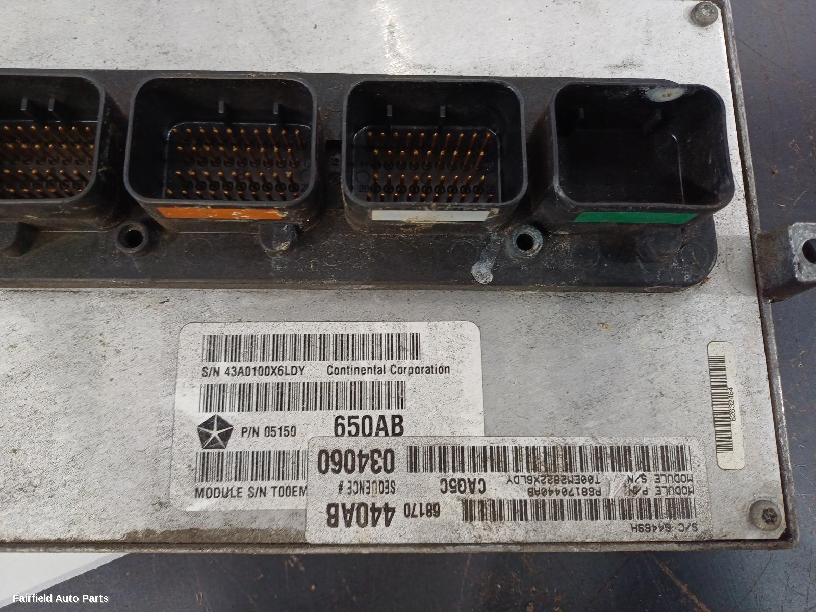 2010-2013 Jeep Grandcherokee Ecu