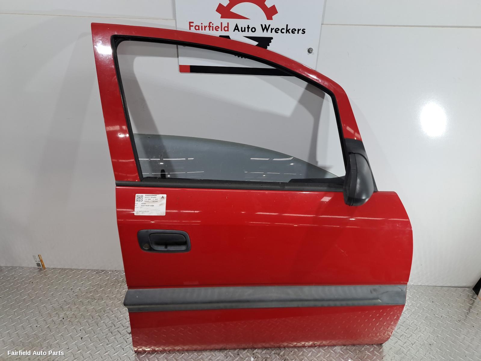 2001-2005 Holden Zafira Right Front Door