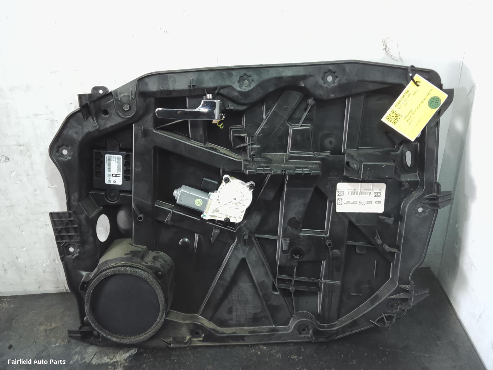 2007-2012 Jeep Cherokee Right Front Window Reg Motor
