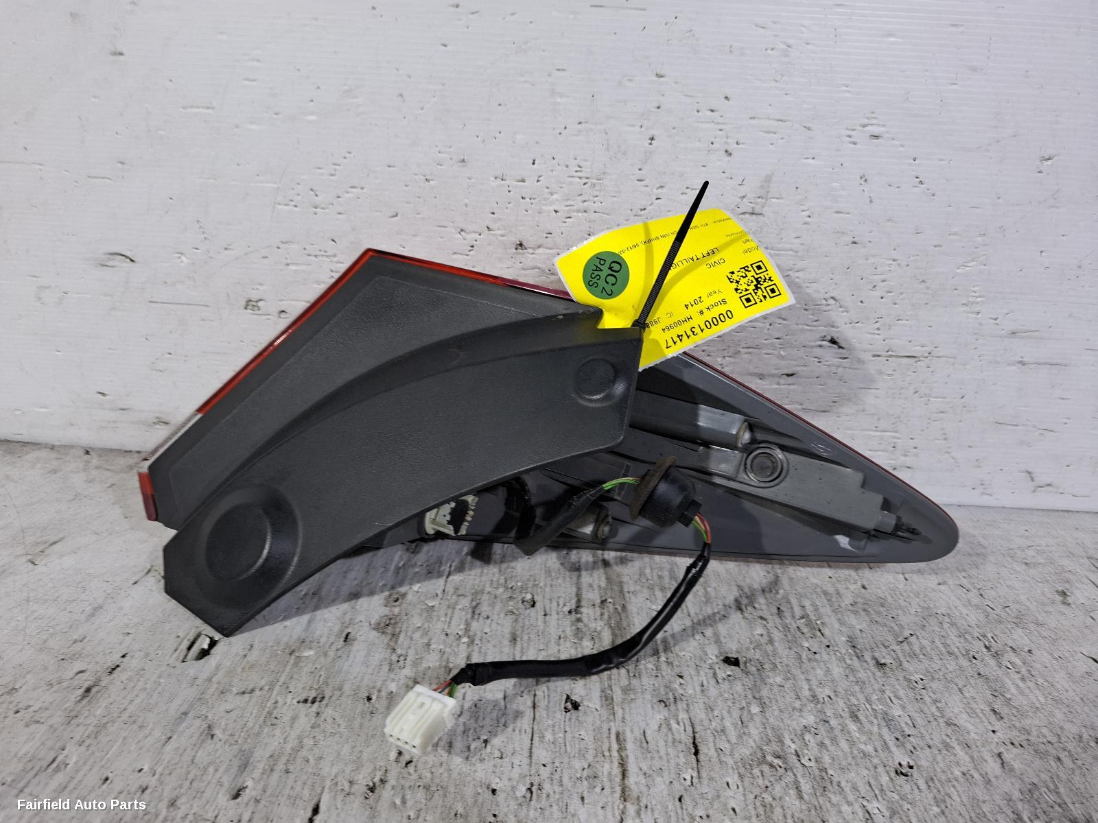 2012-2015 Honda Civic Left Taillight