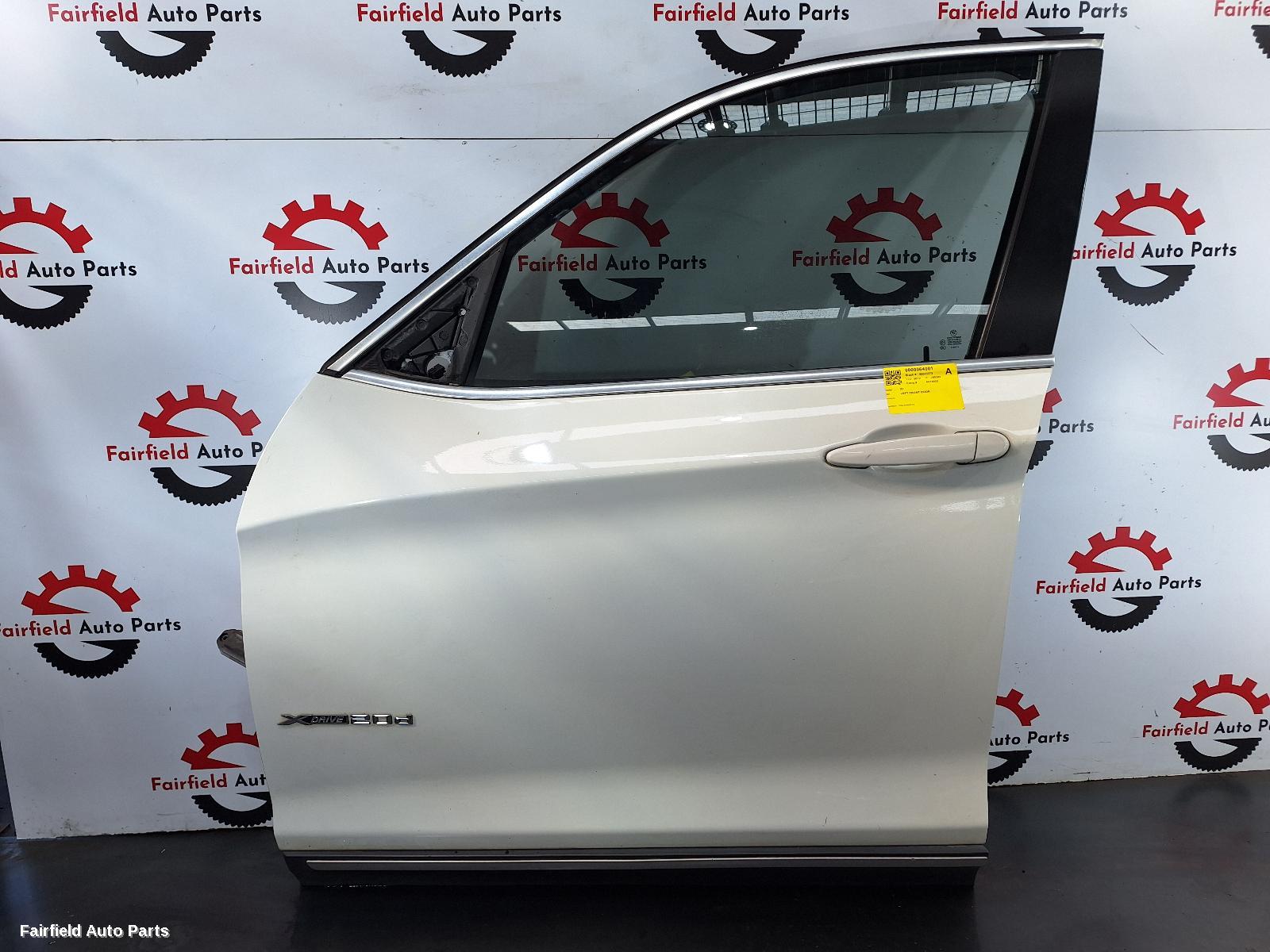 2009-2017 Bmw X3 Left Front Door