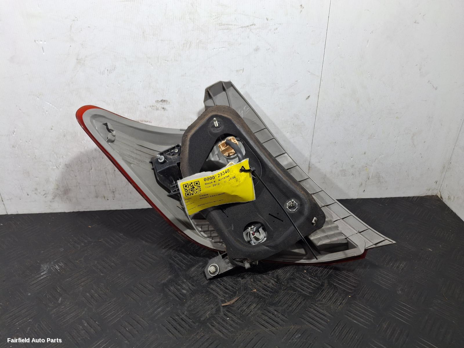 2011-2014 Toyota Yaris Right Taillight