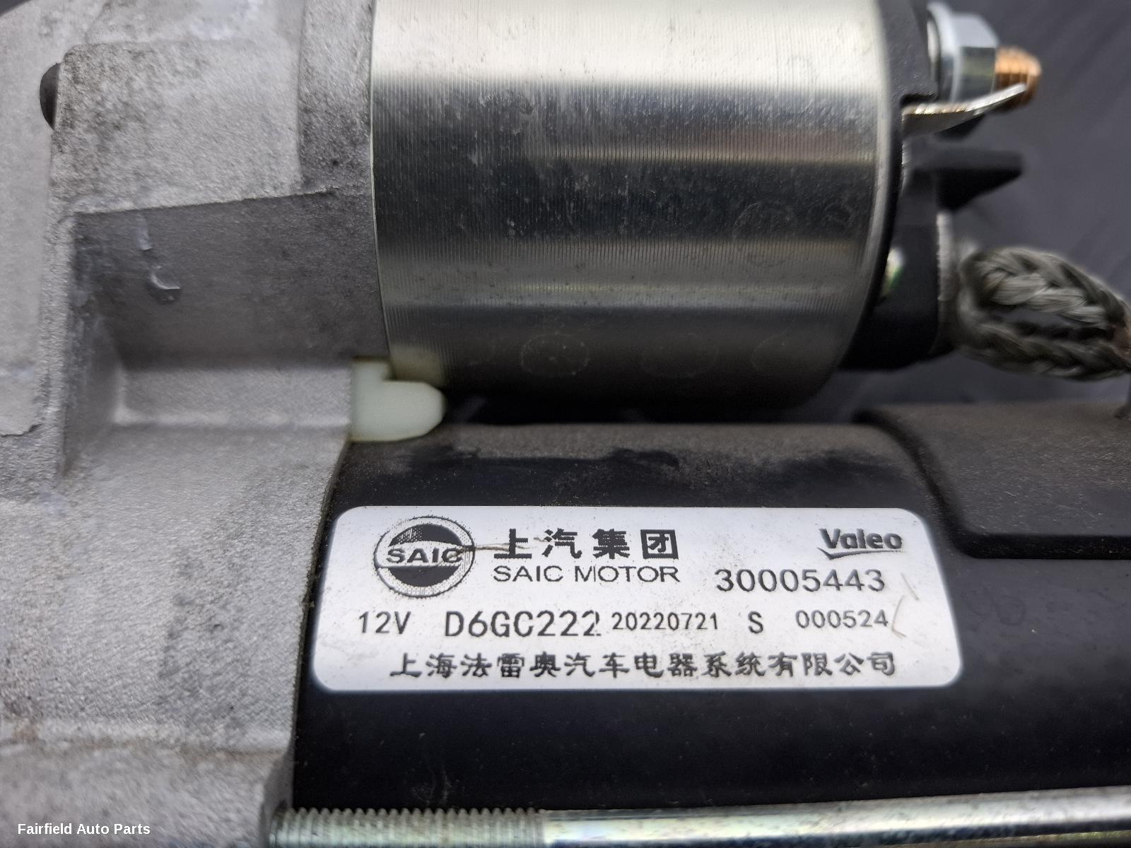 2017-2024 Mg Zs Starter