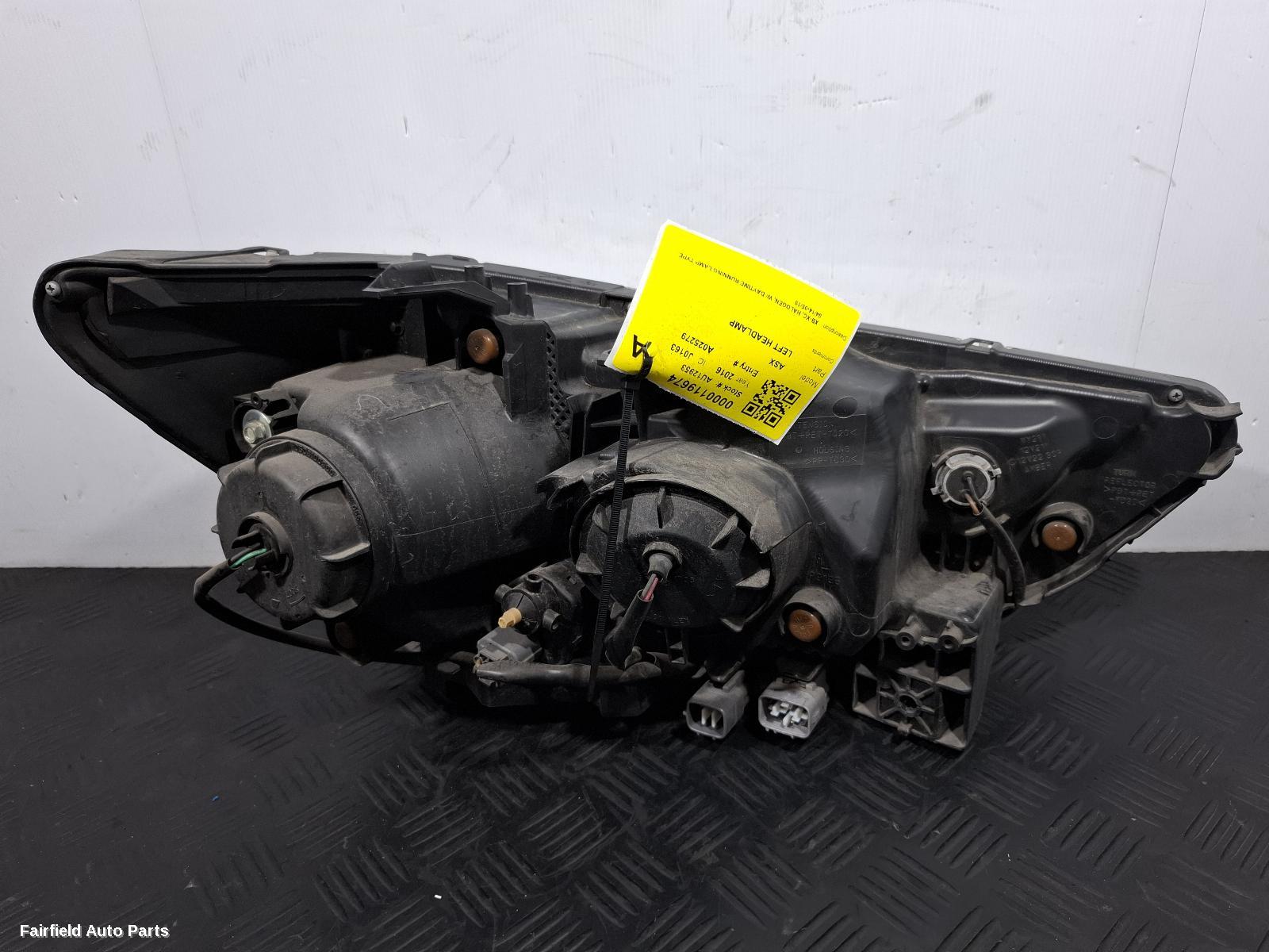 2014-2019 Mitsubishi Asx Left Headlamp