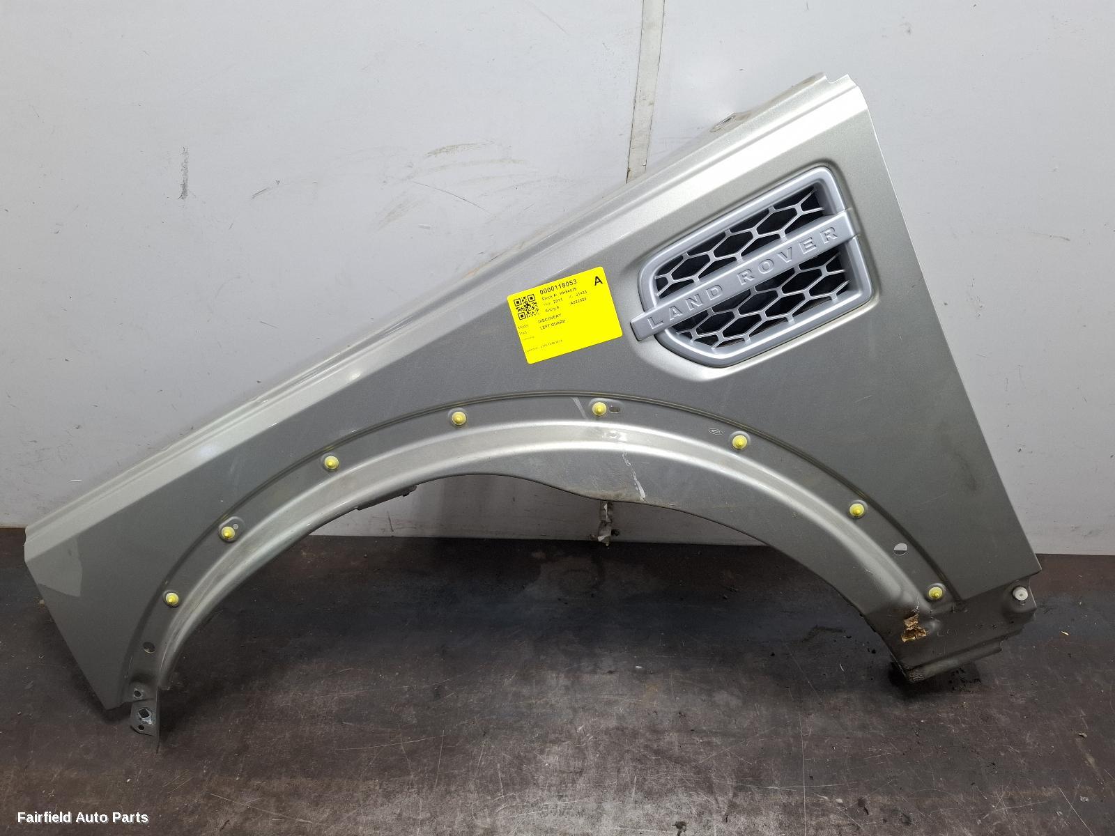 2009-2016 Land Rover Discovery Left Guard
