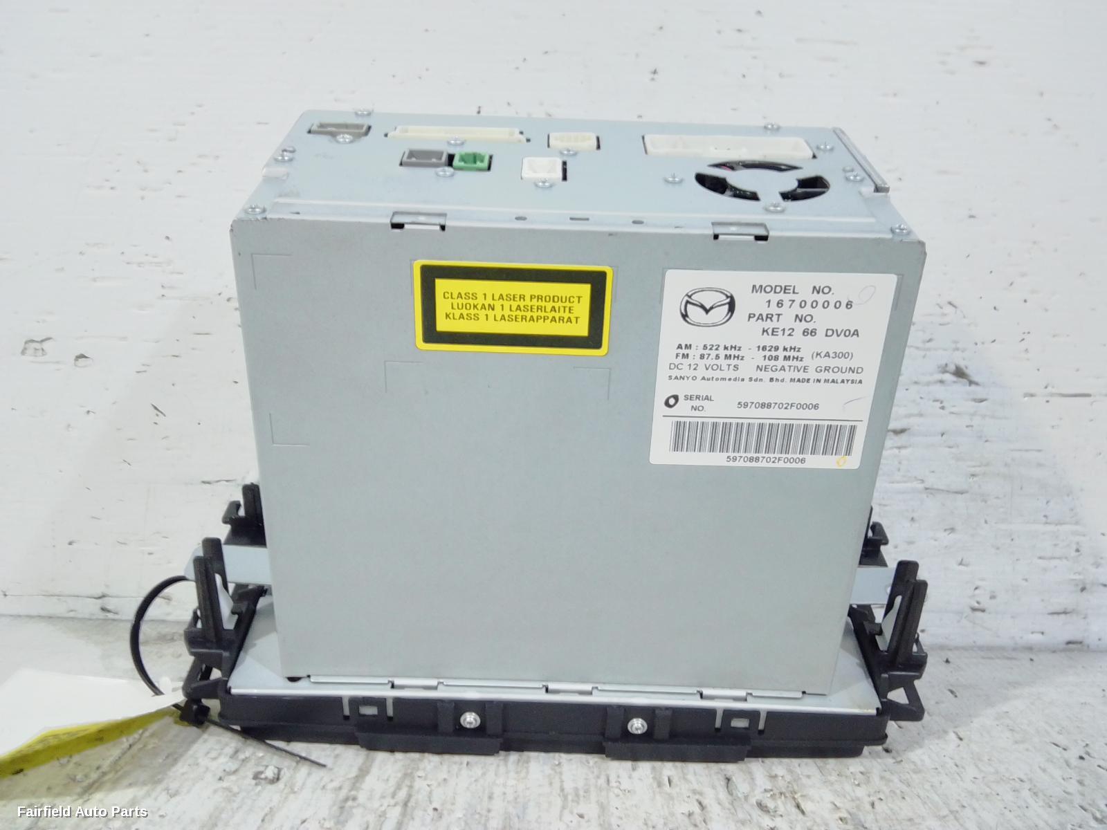 2012-2014 Mazda Cx5 Radio Cd Dvd Sat Tv