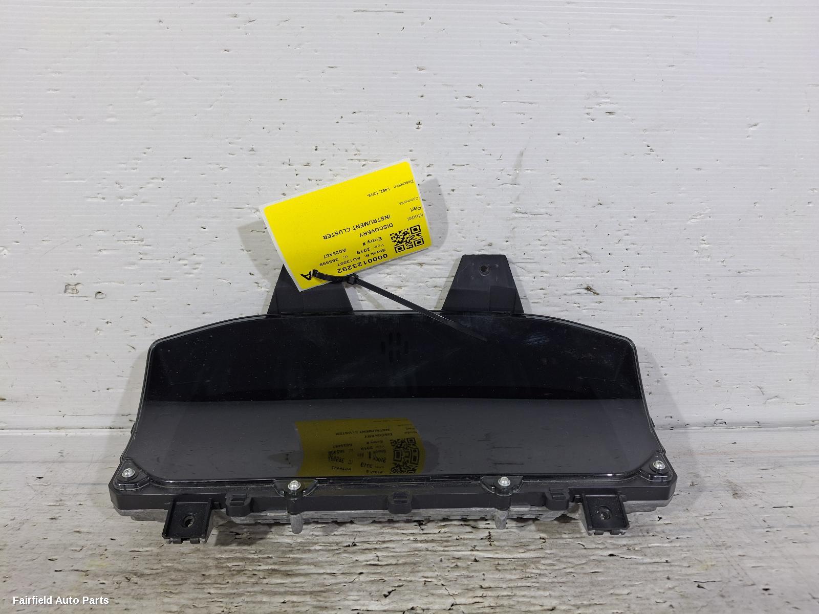 2016-2026 Land Rover Discovery Instrument Cluster