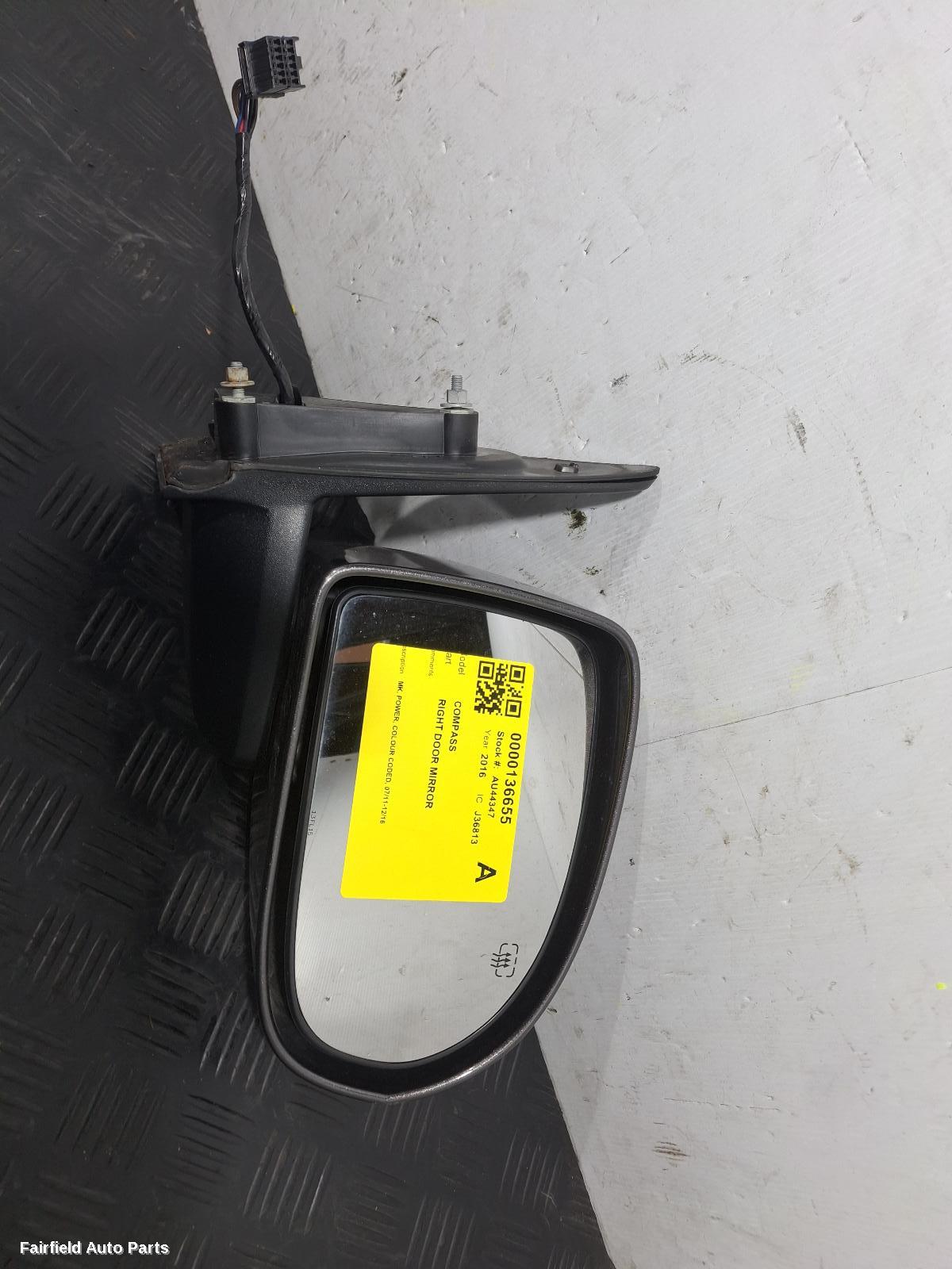 2011-2016 Jeep Compass Right Door Mirror