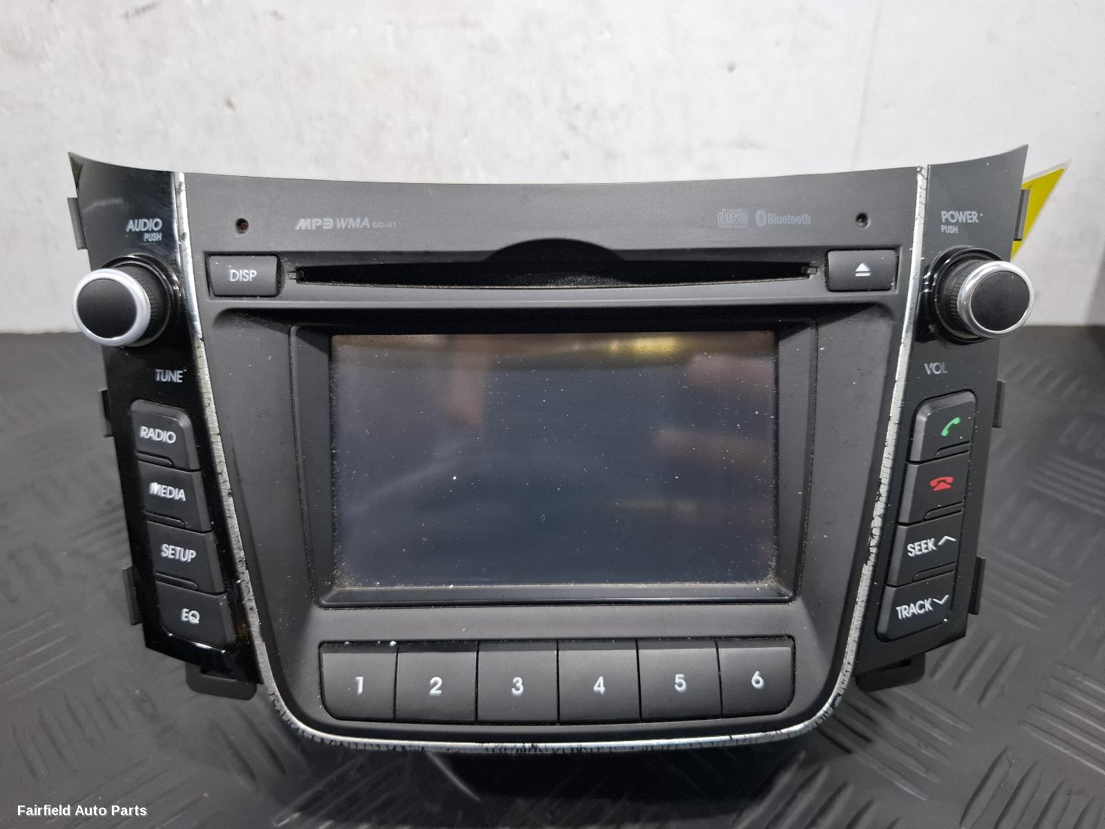 2012-2017 Hyundai I30 Radio Cd Dvd Sat Tv