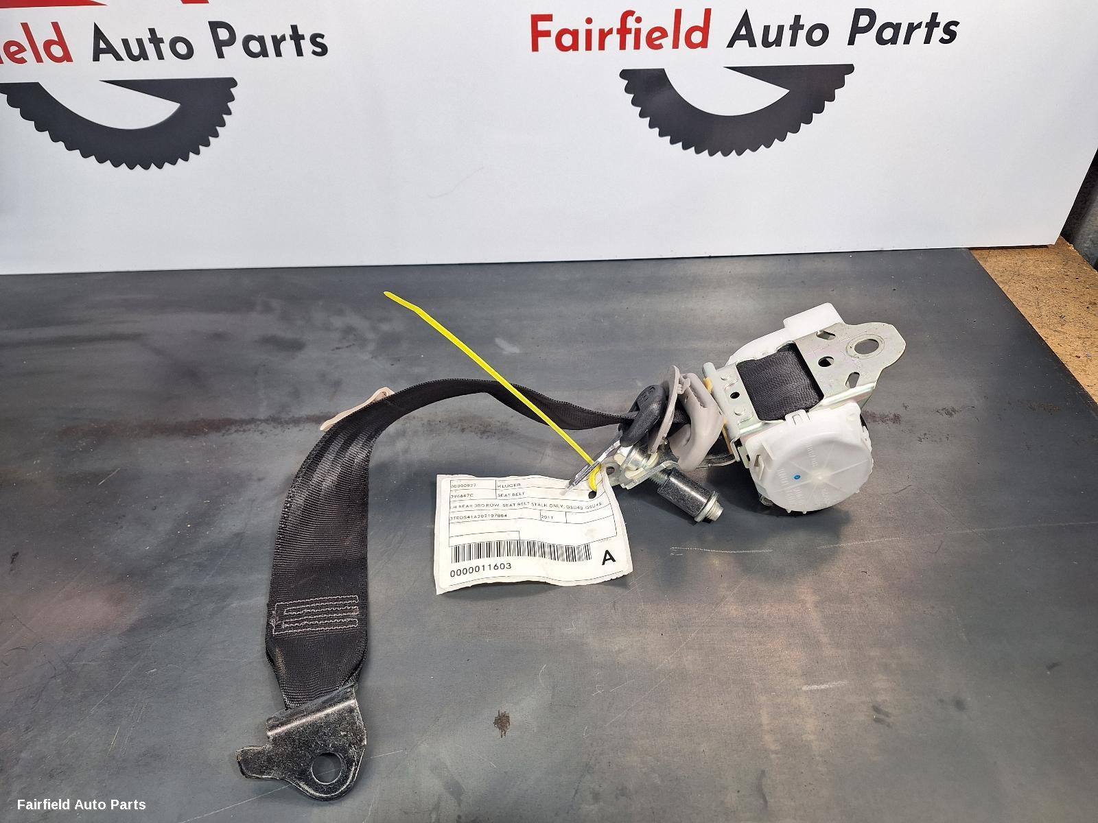 2010-2014 Toyota Kluger Seatbelt Stalk