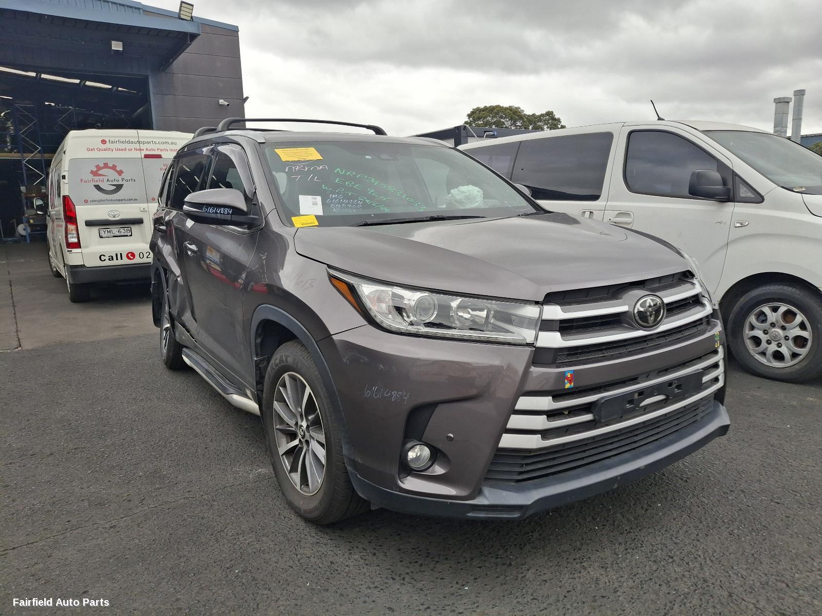2019 Toyota Kluger Differential Centre