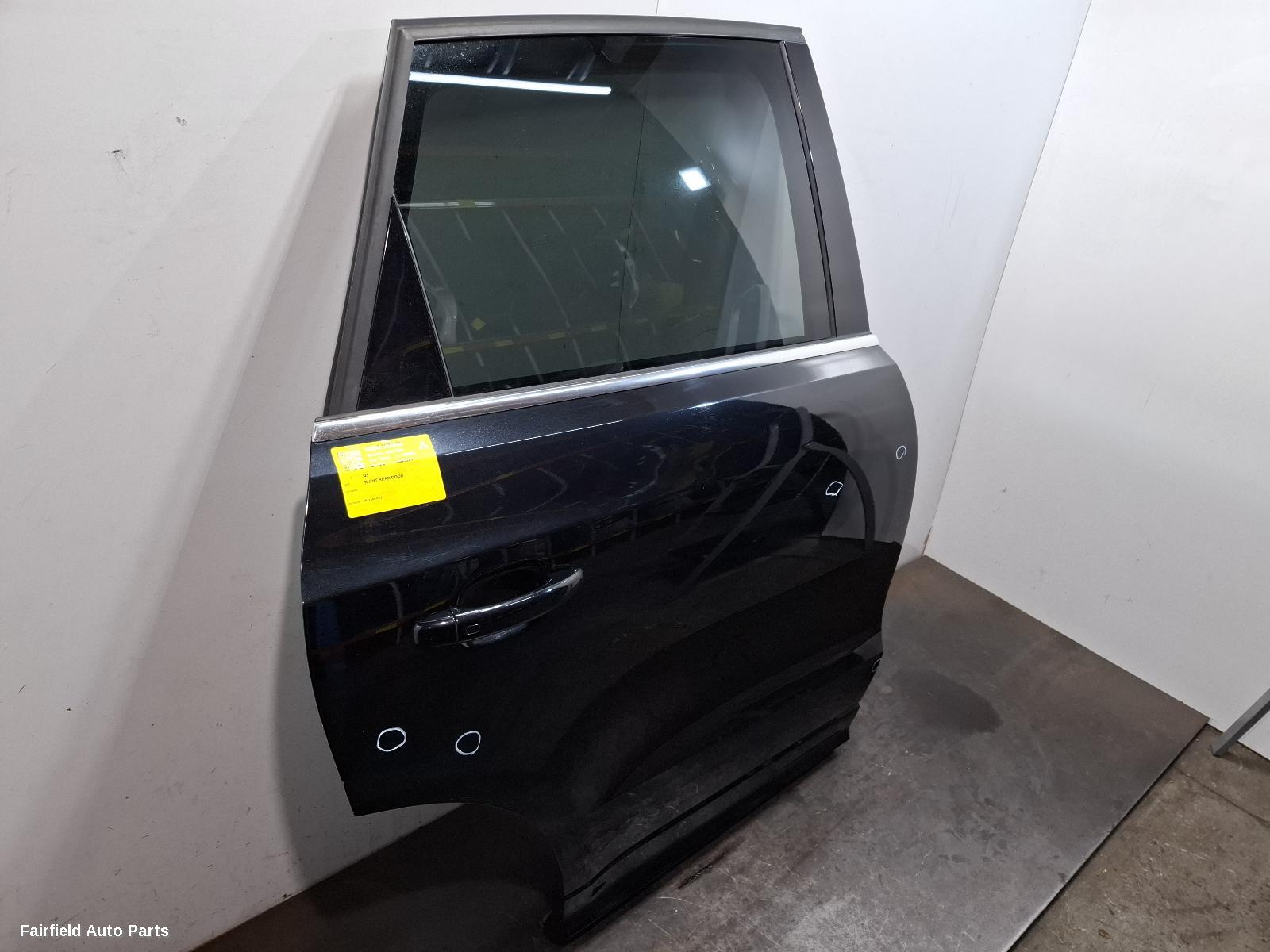 2008-2017 Audi Q5 Right Rear Door Sliding