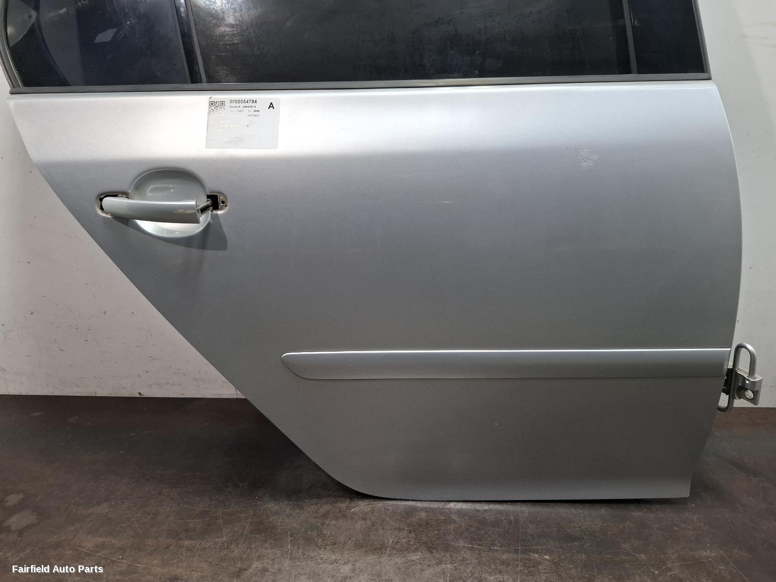 2004-2009 Volkswagen Golf Right Rear Door Sliding